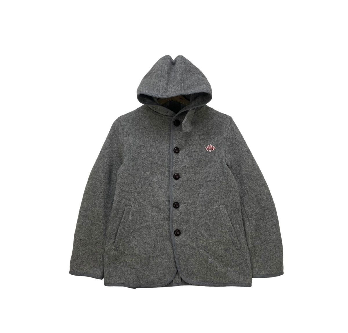 Danton × Vintage 💥Vintage Danton Hooded Jacket Size M / US 6-8 / IT 42-44 - 2 Thumbnail
