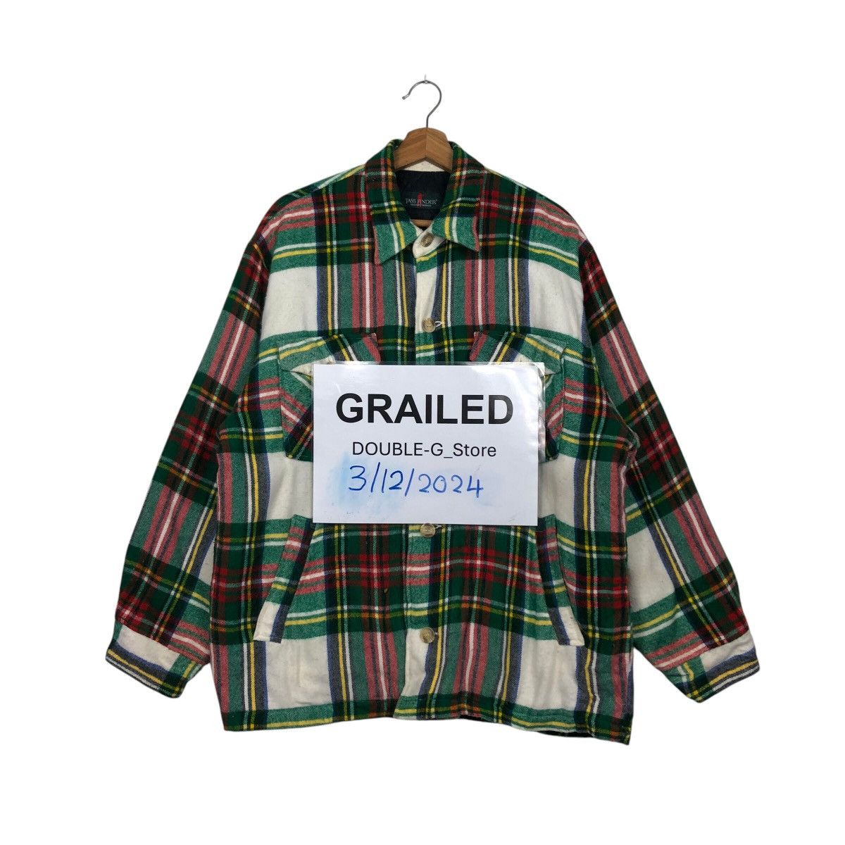 Japanese Brand Vintage Shirt Button Jacket Tass Finder Issey Miyake Tartan Size US M / EU 48-50 / 2 - 1 Thumbnail