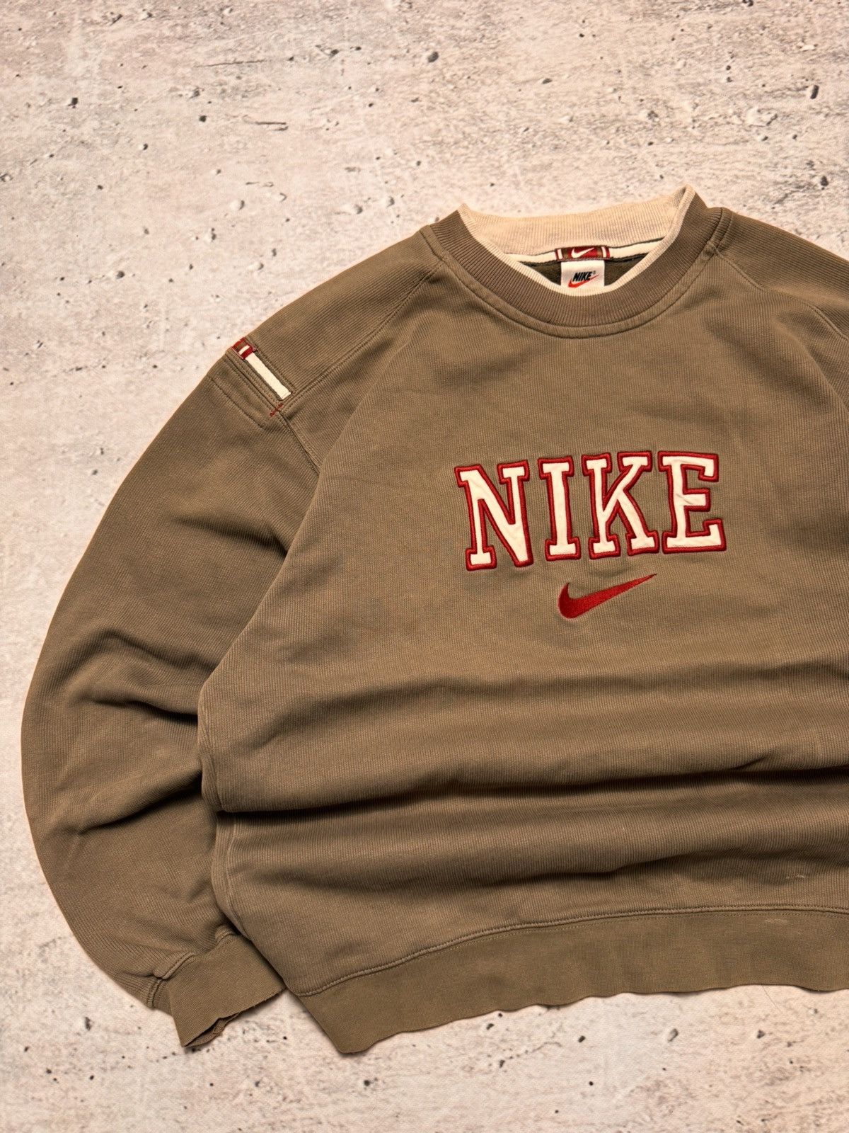 Nike × Vintage NIKE VINTAGE CENTER LOGO OVERSIZE BOXY SWEATSHIRT Size US M / EU 48-50 / 2 - 2 Thumbnail