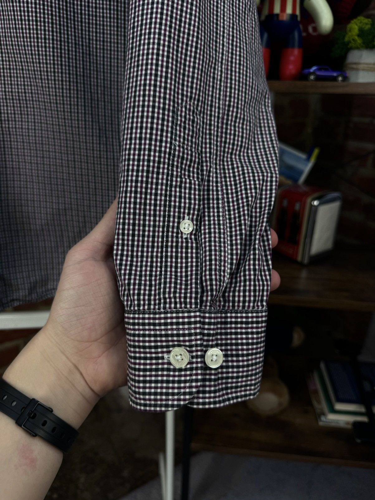 Baracuta Baracuta Multicolor Plaid Long Sleeve Button Casual Shirt Size US S / EU 44-46 / 1 - 6 Thumbnail