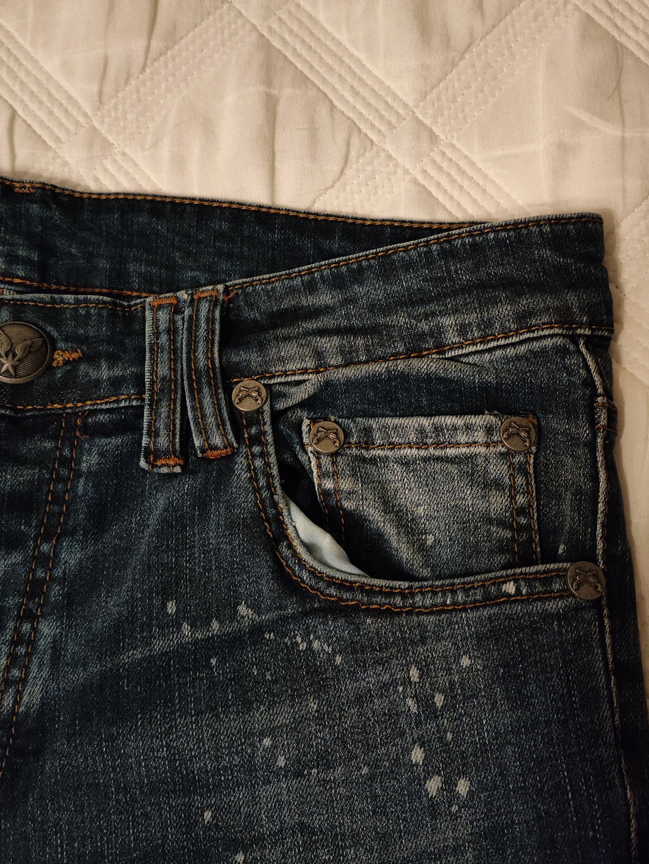 Philipp Plein Rare!!! limited philipp plein jeans Size US 33 - 2 Thumbnail