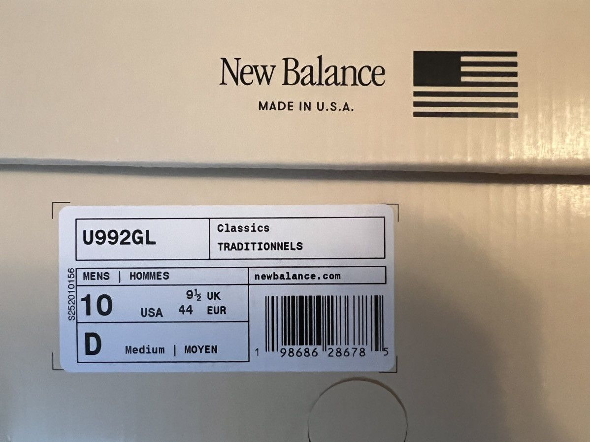 New Balance New Balance 992 GL US10M Made in USA Dark Camo Size US 10 / EU 43 - 20 Thumbnail
