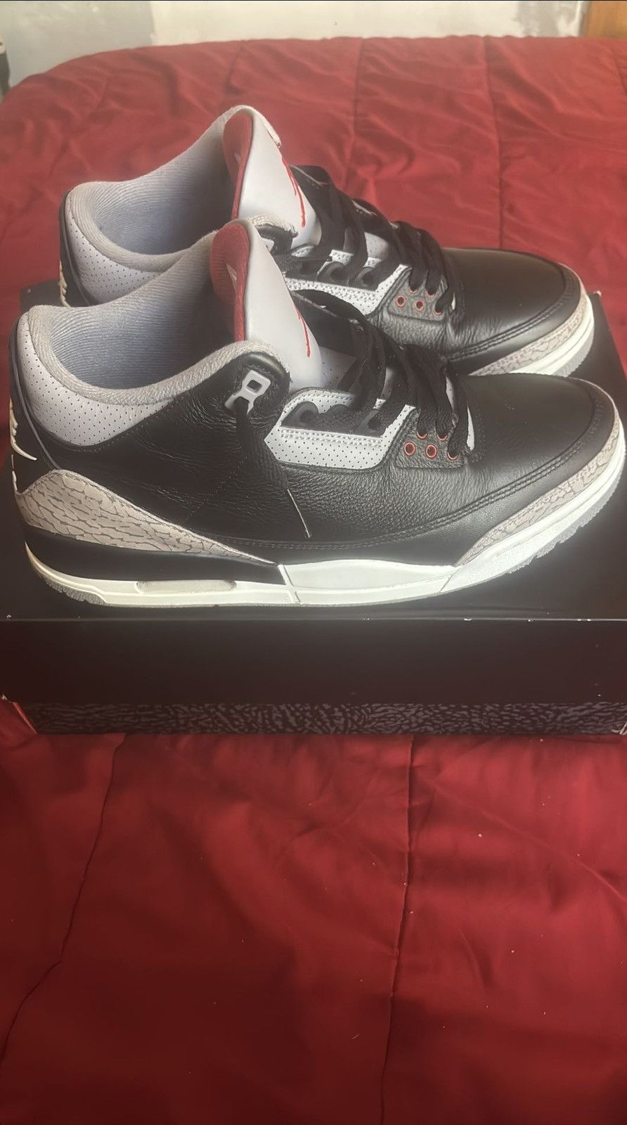 Jordan Brand Jordan 3 Black Cement 2024 Size US 11 / EU 44 - 2 Thumbnail