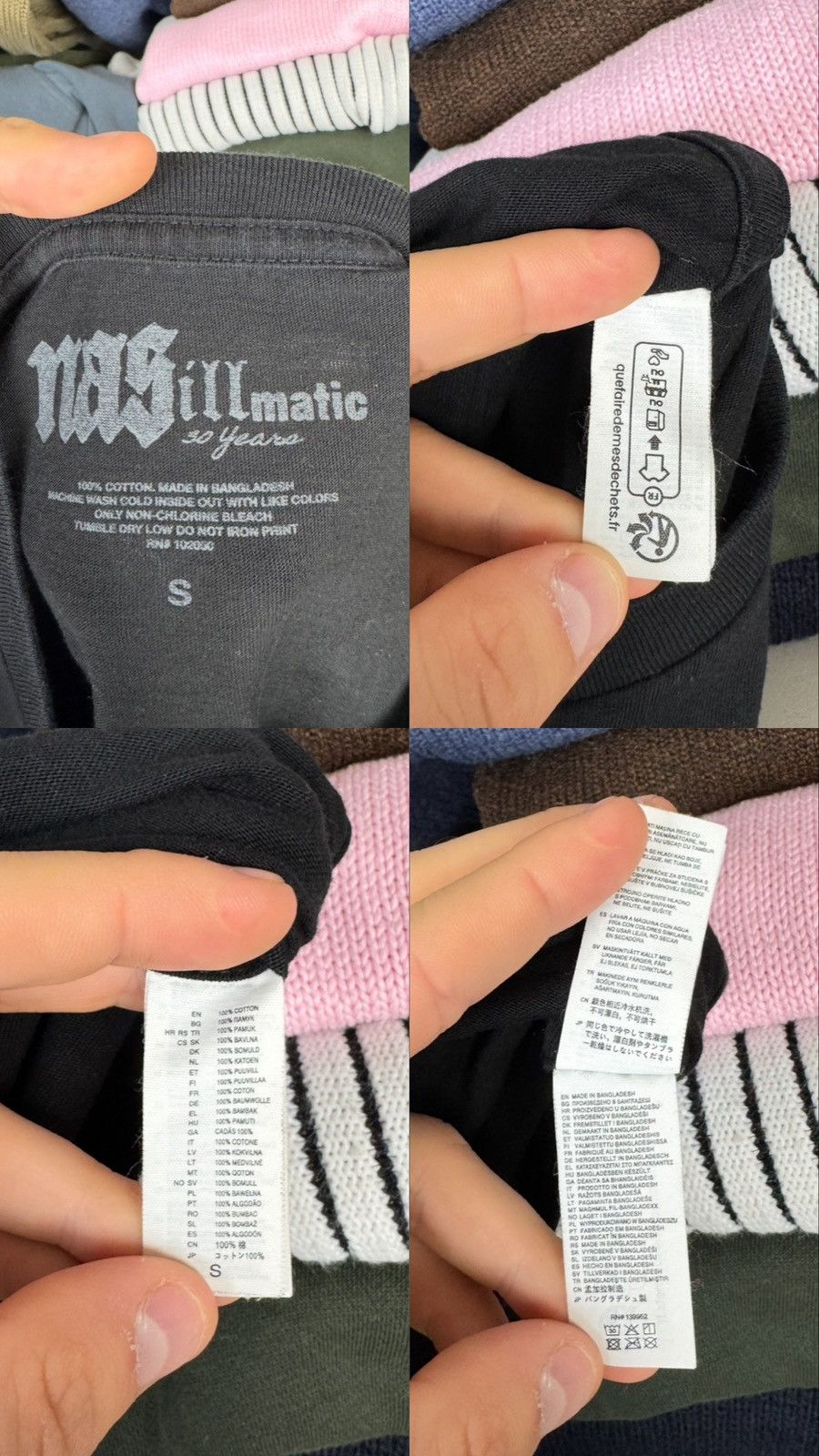 Nas Nas illmatic 30 Year Anniversary Tour T-shirt Size US S / EU 44-46 / 1 - 4 Thumbnail