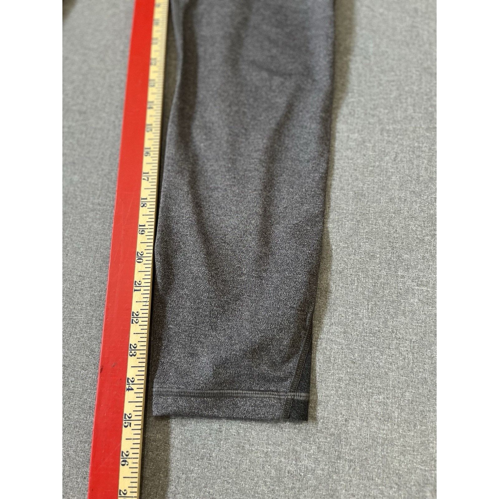 Lululemon Lululemon Train Times 7/8 Pant Leggings Heathered Size 10 Size 32" / US 10 / IT 46 - 4 Thumbnail