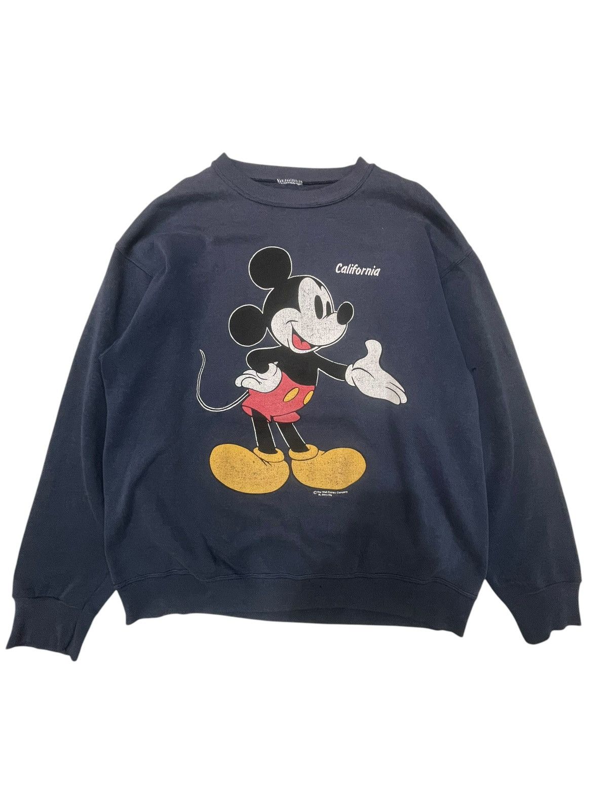 Disney × Mickey Mouse × Vintage Vintage Mickey Mouse Mirror Sweatshirt Size US L / EU 52-54 / 3 - 1 Thumbnail