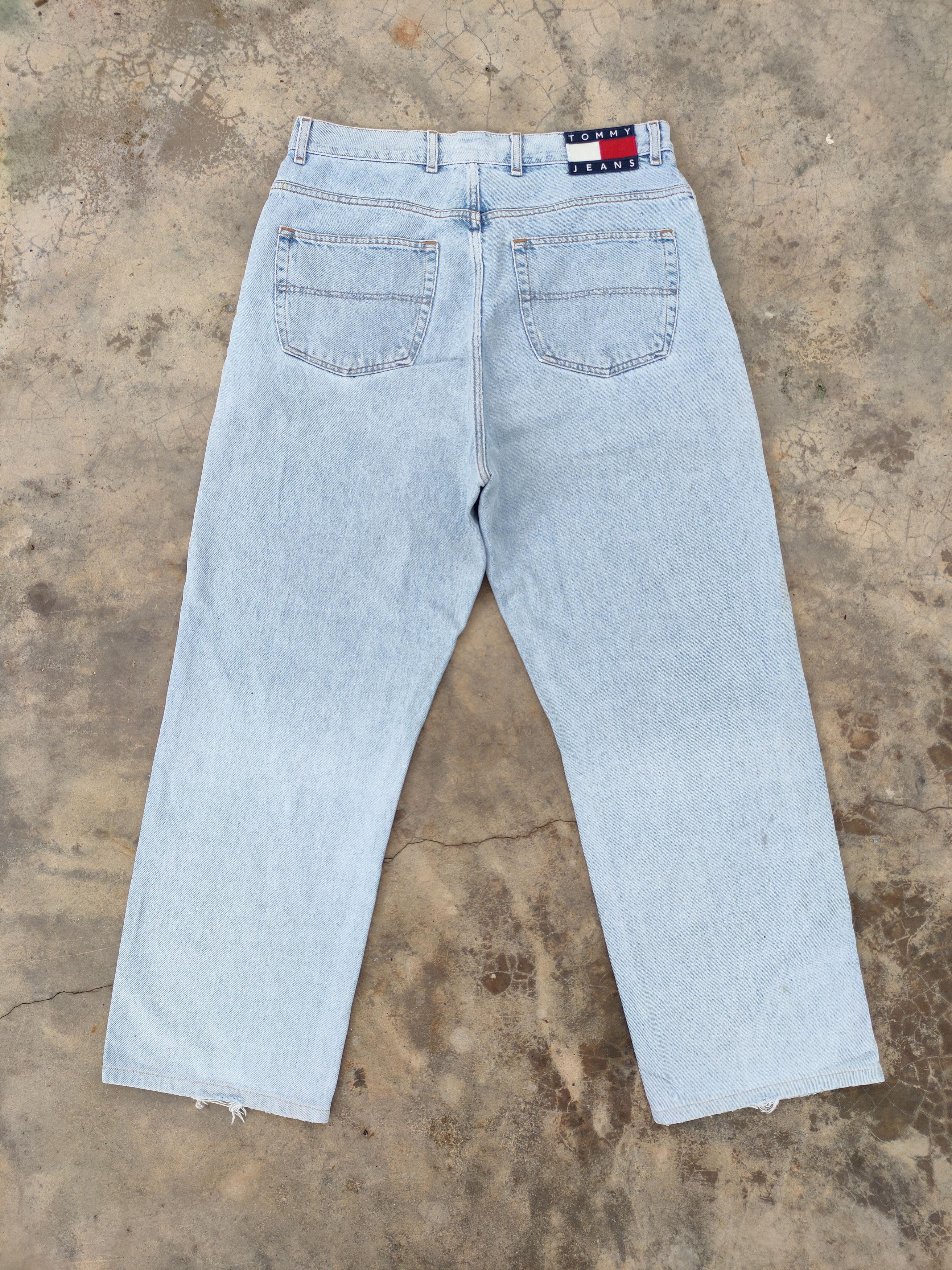 Tommy Jeans VINTAGE TOMMY JEANS FADED DENIM PANTS Size US 34 / EU 50 - 8 Thumbnail
