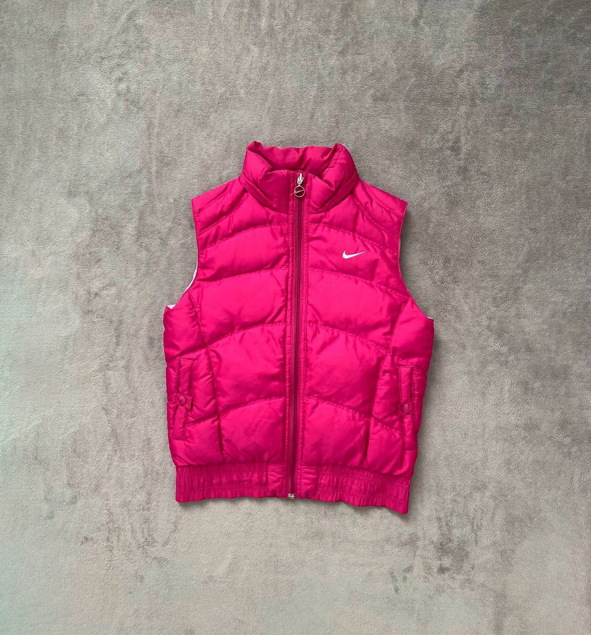 Nike × Vintage Vintage Nike Vest Down puffer jacket Size M / US 6-8 / IT 42-44 - 1 Thumbnail