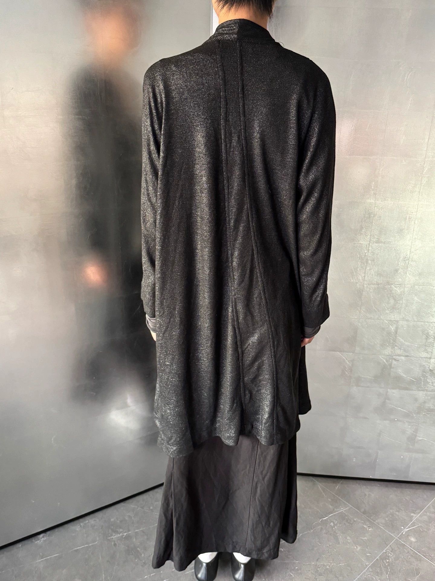 Vintage Vintage UK Brand Fine Glitter Long Cardigan S Size S / US 4 / IT 40 - 4 Thumbnail