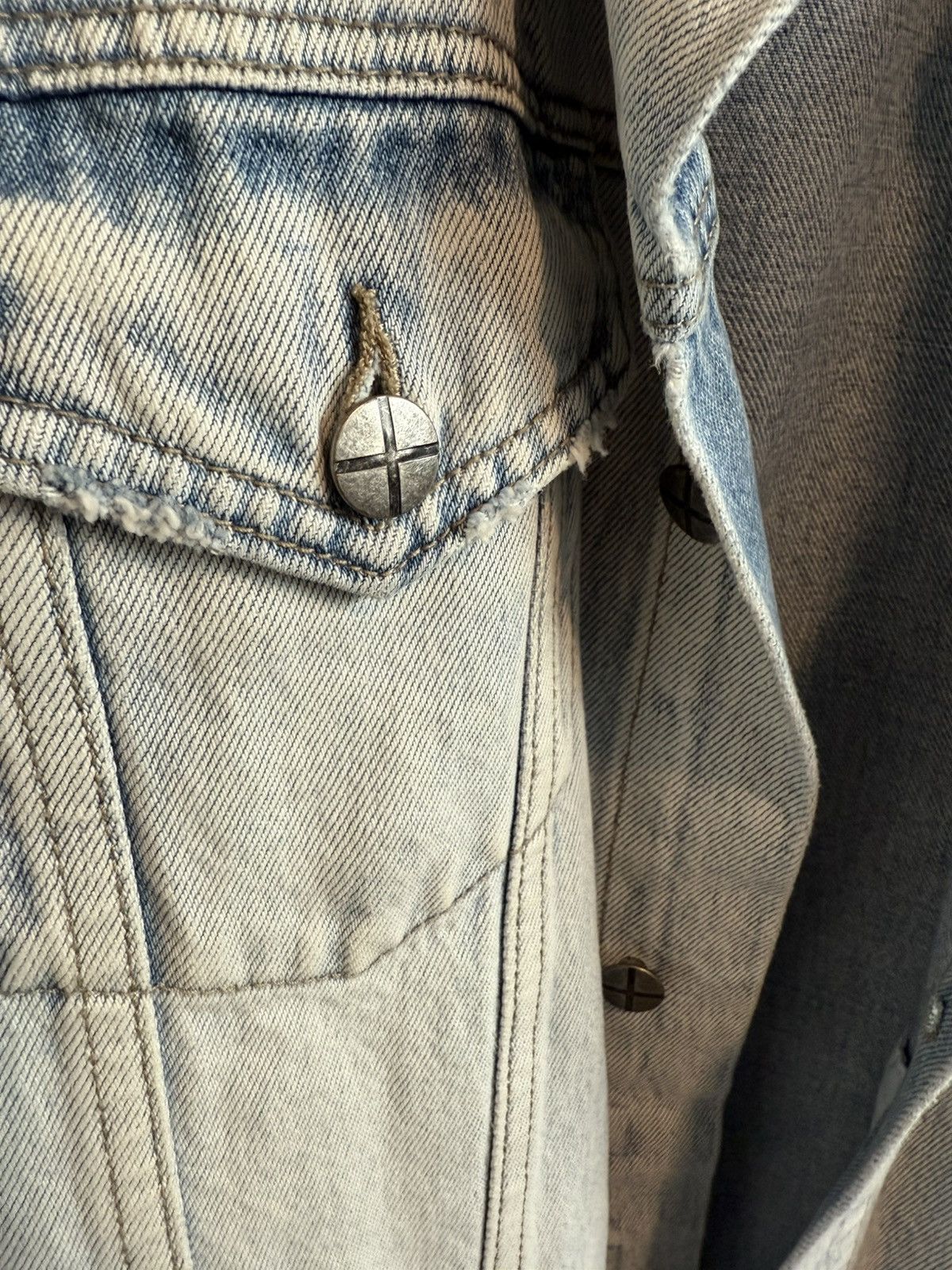Ksubi Ksubi Denim Jacket “Oh G” in Stoked Neon Size US M / EU 48-50 / 2 - 5 Thumbnail