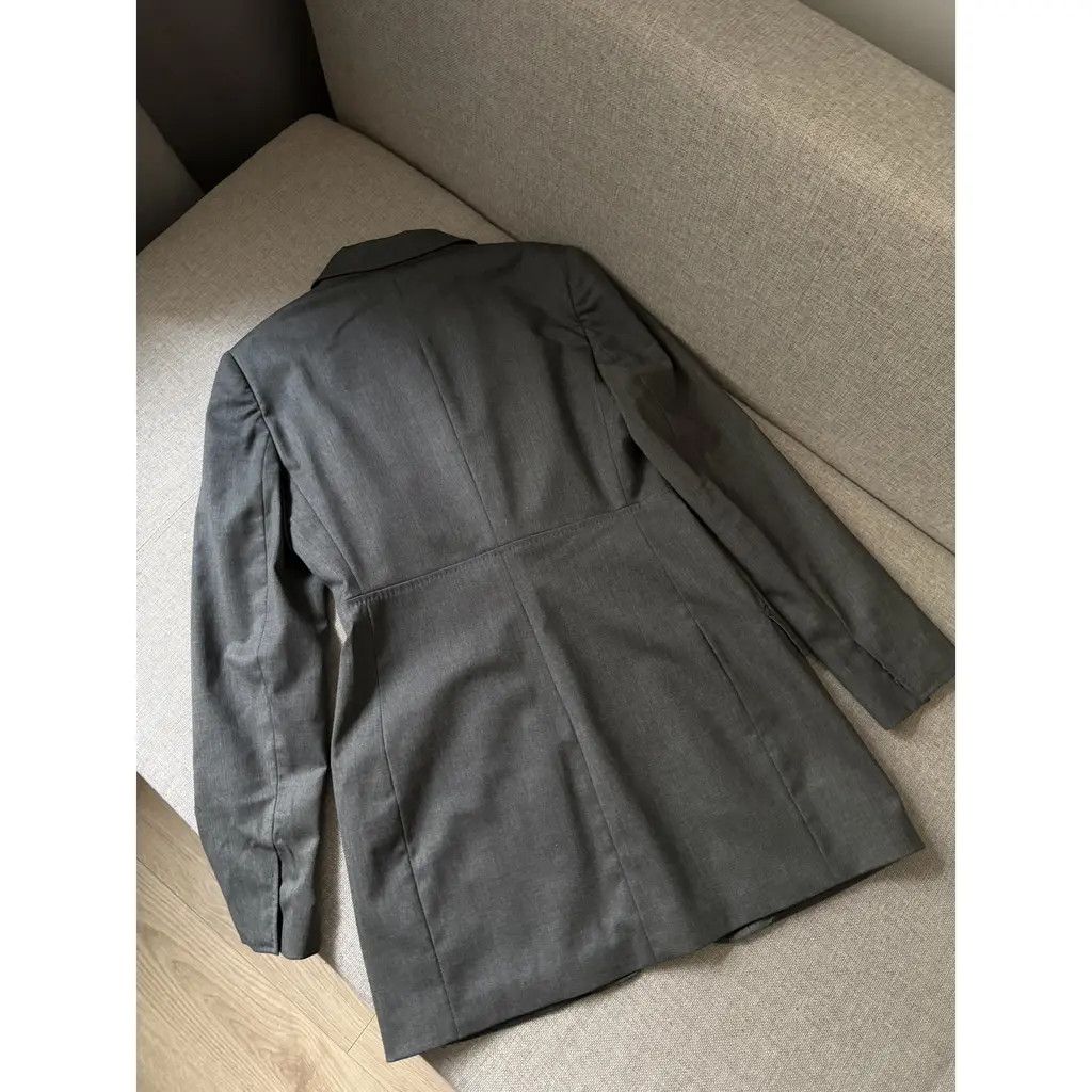 Dolce & Gabbana Dolce & Gabbana Grey Tailored Wool Blend Suit Set Size M / US 6-8 / IT 42-44 - 4 Thumbnail