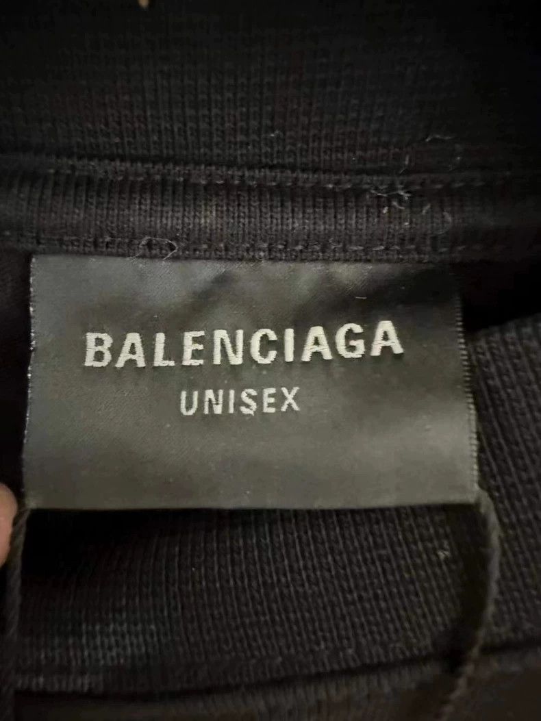 Balenciaga Balenciaga Mud-dyed and worn-out cotton short sleeve Size US M / EU 48-50 / 2 - 3 Thumbnail