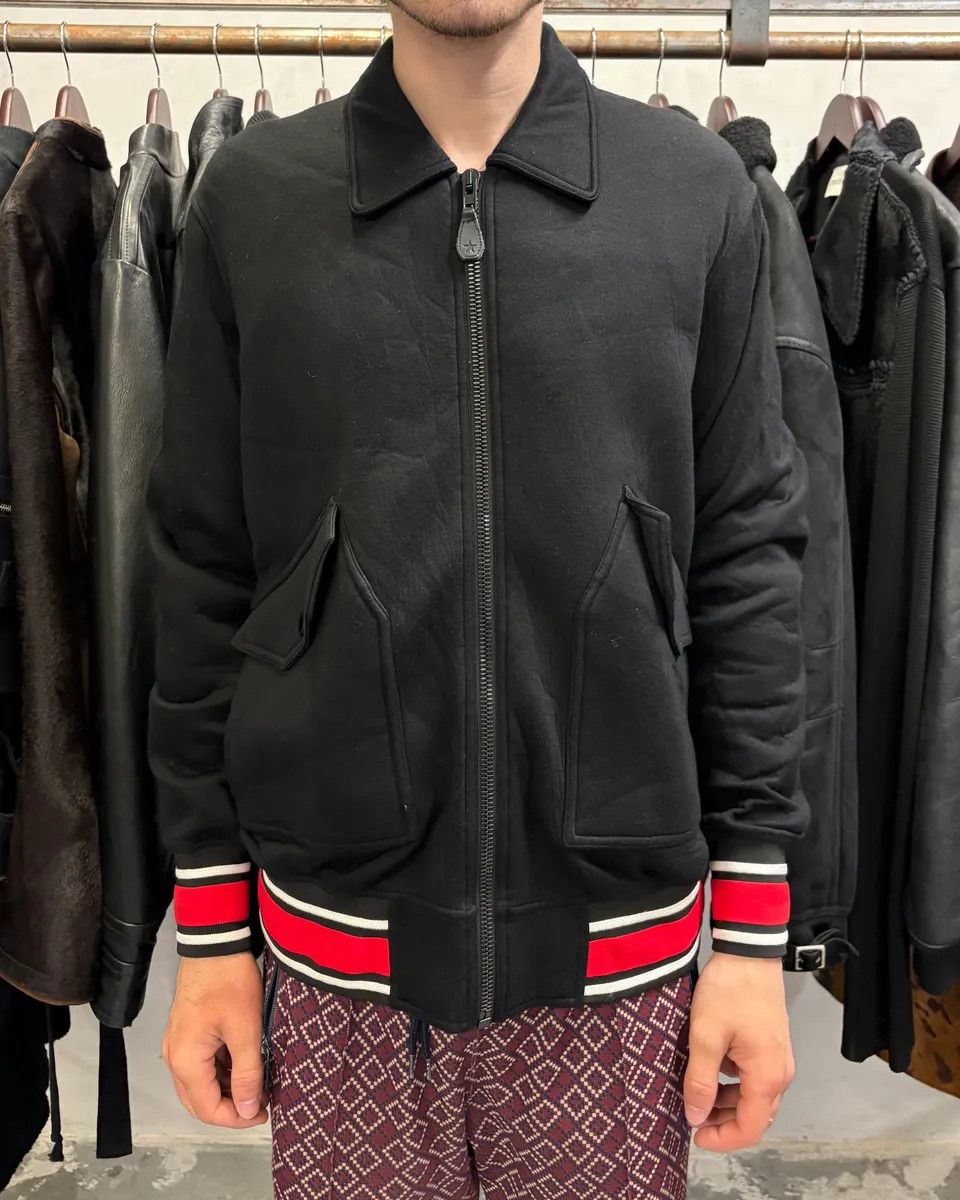Givenchy × Vintage Givenchy Black & Red Bomber Jacket by Riccardo Tisci Size US M / EU 48-50 / 2 - 2 Thumbnail