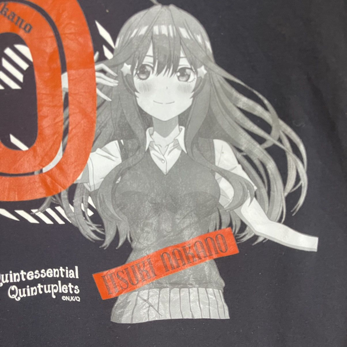 Anime The Quintessential Quintuplets Itsuki Nakano Hoodie Size US M / EU 48-50 / 2 - 6 Thumbnail