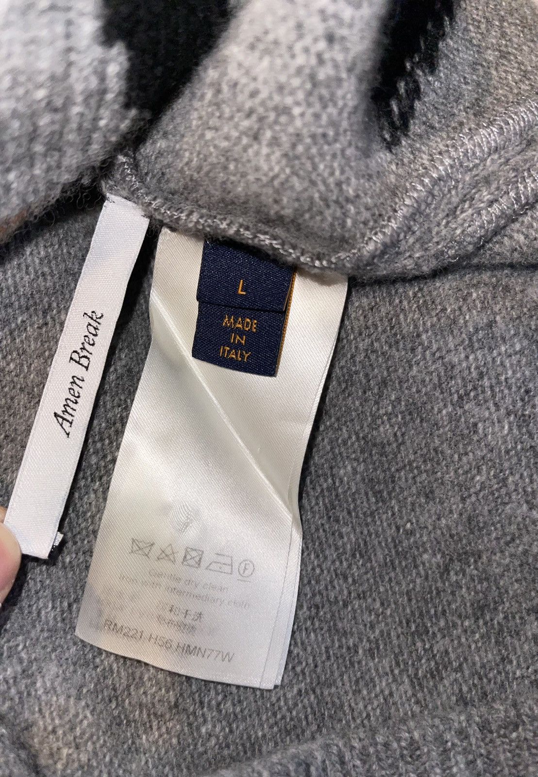 Louis Vuitton Louis Vuitton Tiger Intarsia Pullover SS22 Virgil Abloh L Size US L / EU 52-54 / 3 - 5 Thumbnail