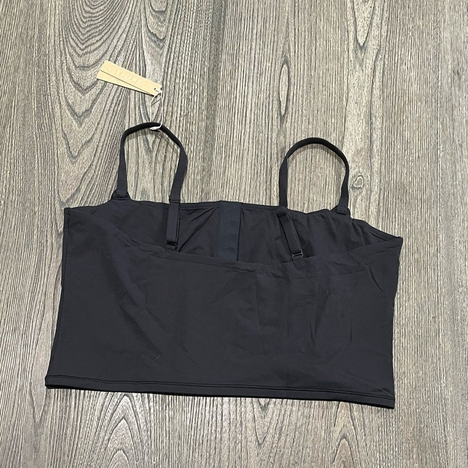 SKIMS NWT Skims Fits Everybody Adaptive Camisole Neck Onyx 4X Size 4XL / US 24-26 - 4 Thumbnail