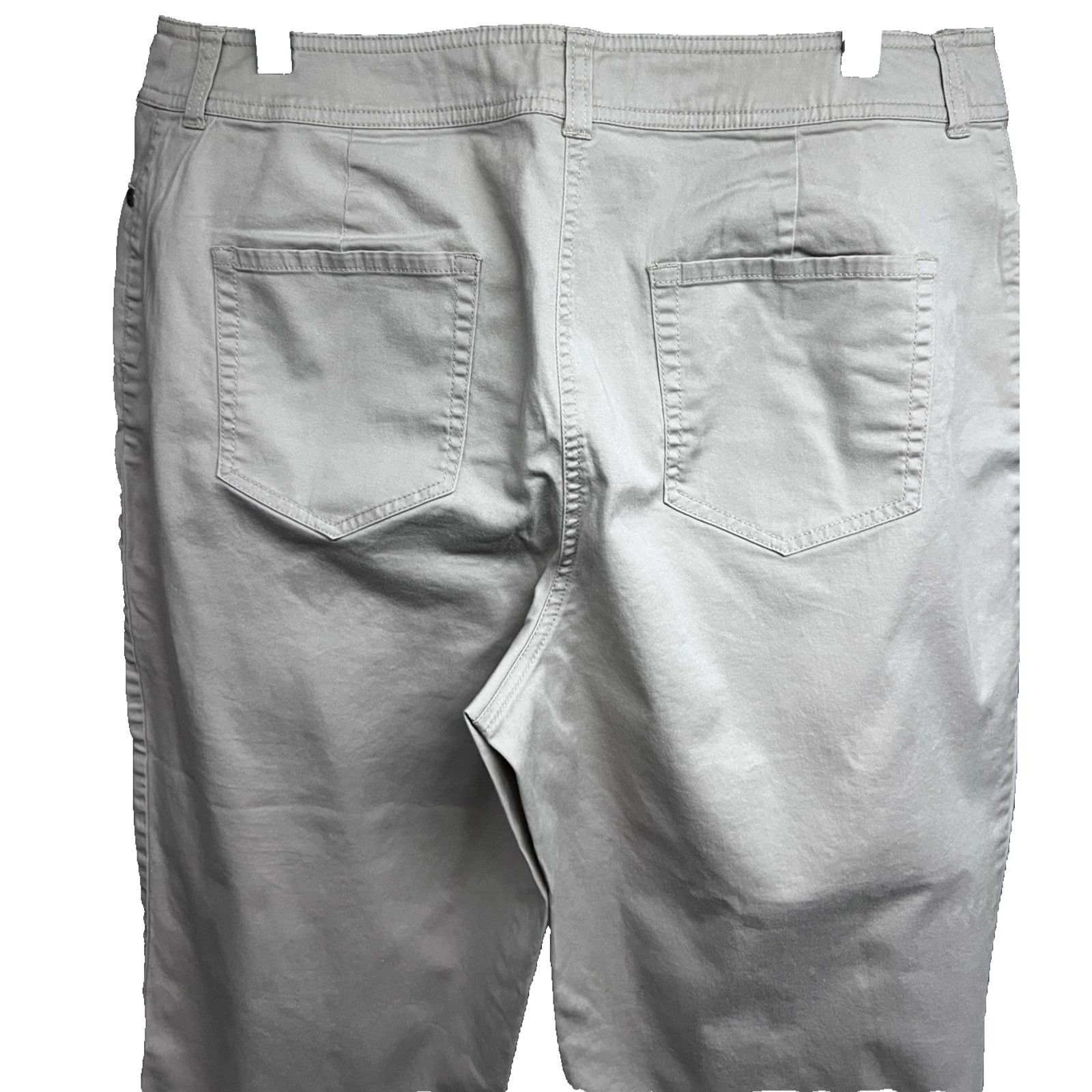 Chicos Chicos Beige Capri Crop Chinos Ankle Pants Plus 2 Pockets Size 26" / US 2 / IT 38 - 4 Thumbnail