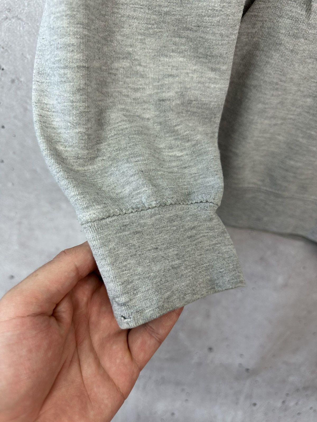 Butter Goods Butter Goods Made in USA Grey Cotton Central Logo Hoodie Size US M / EU 48-50 / 2 - 6 Thumbnail