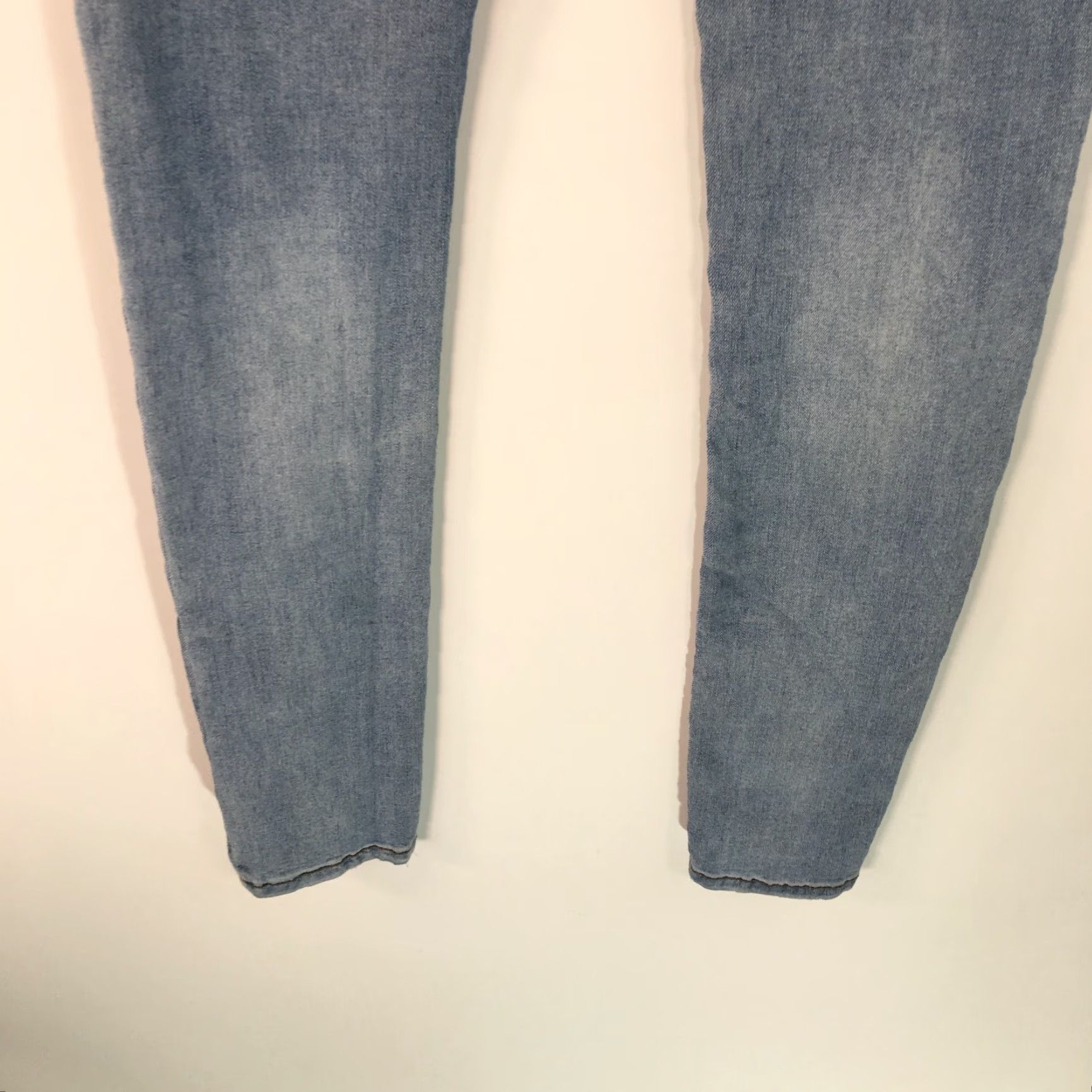 Rsq RSQ Manhattan High Rise Skinny Blue Denim Jeans Womens 00/W23 Regular 24 Inseam 29 Blue Skinny 90s Womens Jeans Size 24" / US 00 / IT 34 - 5 Thumbnail