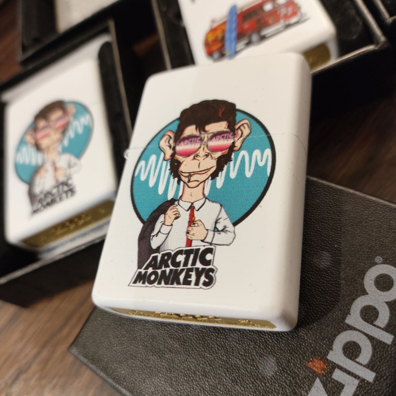 Zippo Arctic Monkeys Zippo Lighter Size ONE SIZE - 2 Thumbnail