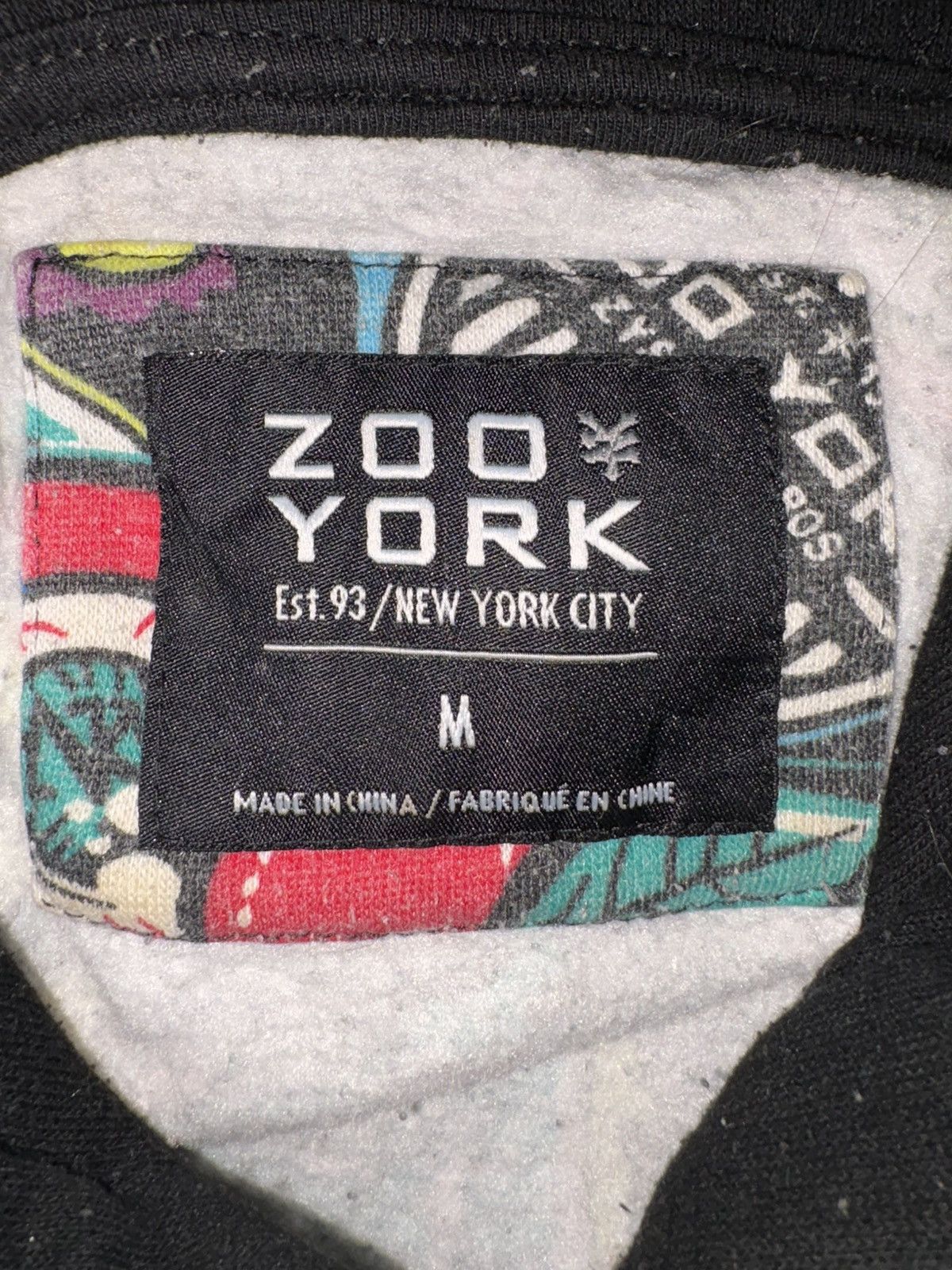 Zoo York Vintage Zoo York AOP Graffiti Hoodie Cyber-Y2K Skate Size M Size US M / EU 48-50 / 2 - 8 Thumbnail