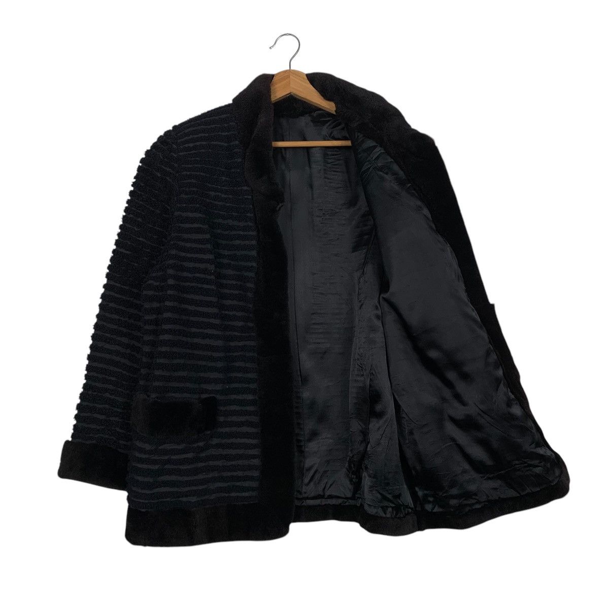 Japanese Brand Japanese Brand Stripe Black Women Jacket Size M / US 6-8 / IT 42-44 - 9 Thumbnail