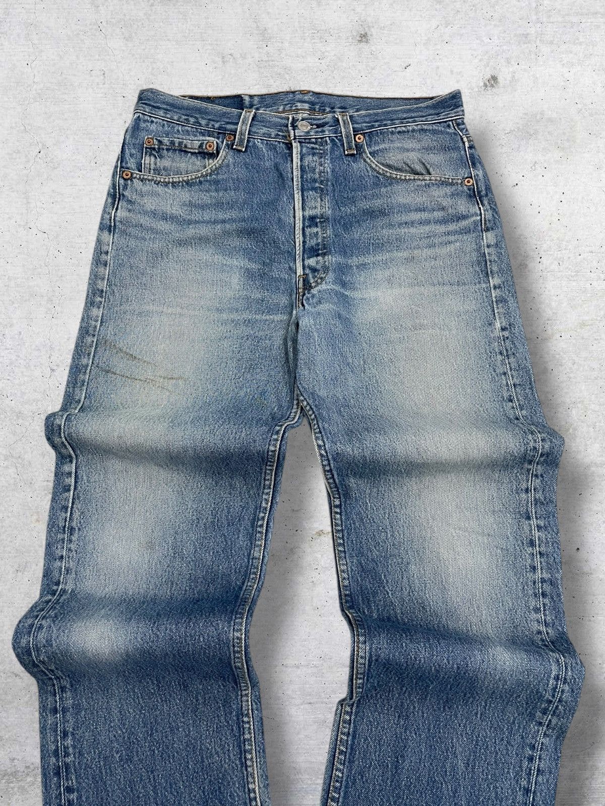 Levi's Vintage Clothing VINTAGE 501 LEVIS USA DESIGNER 90S OG OLD STAIN DENIM STYLE Size US 31 - 4 Thumbnail