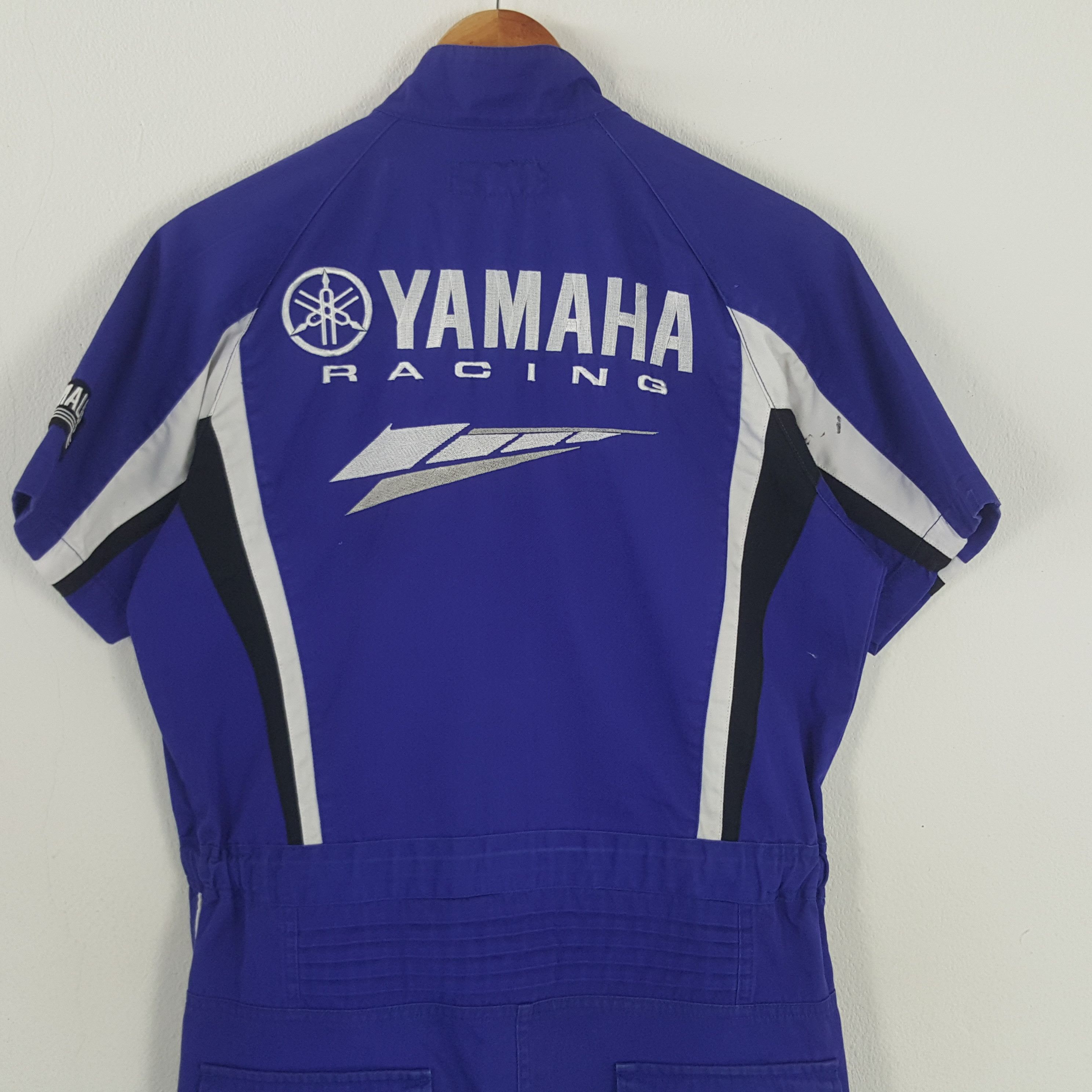 Vintage × Yamaha YAMAHA RACING Japanese Brand Coverall Jacket Size US M / EU 48-50 / 2 - 2 Thumbnail