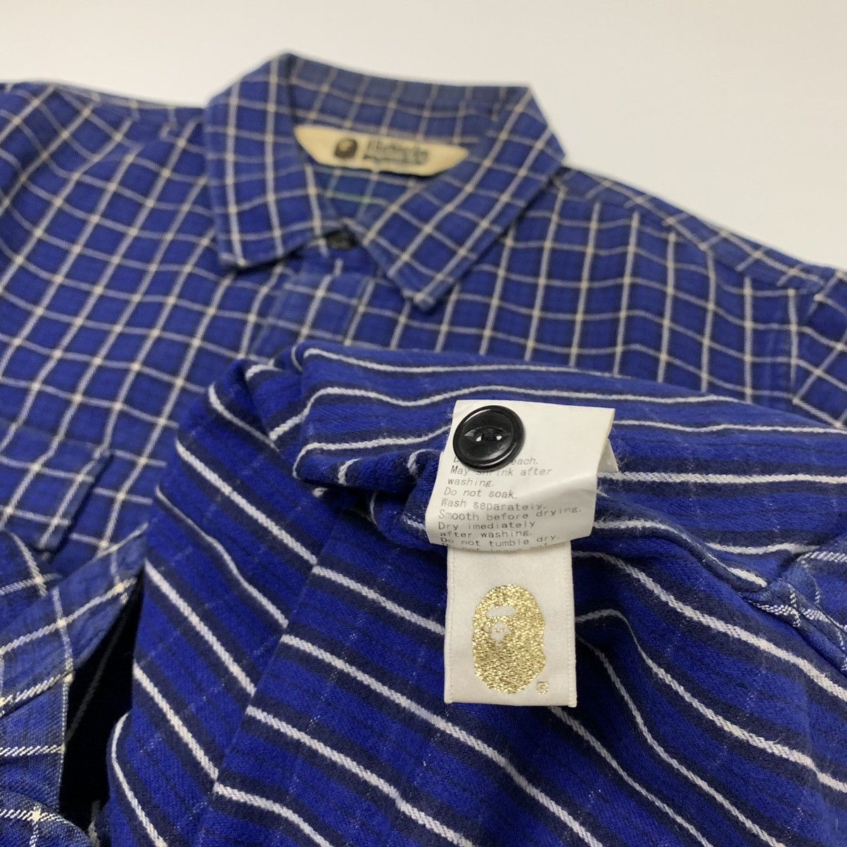 Bape A bathing ape flannel Size US XL / EU 56 / 4 - 4 Thumbnail