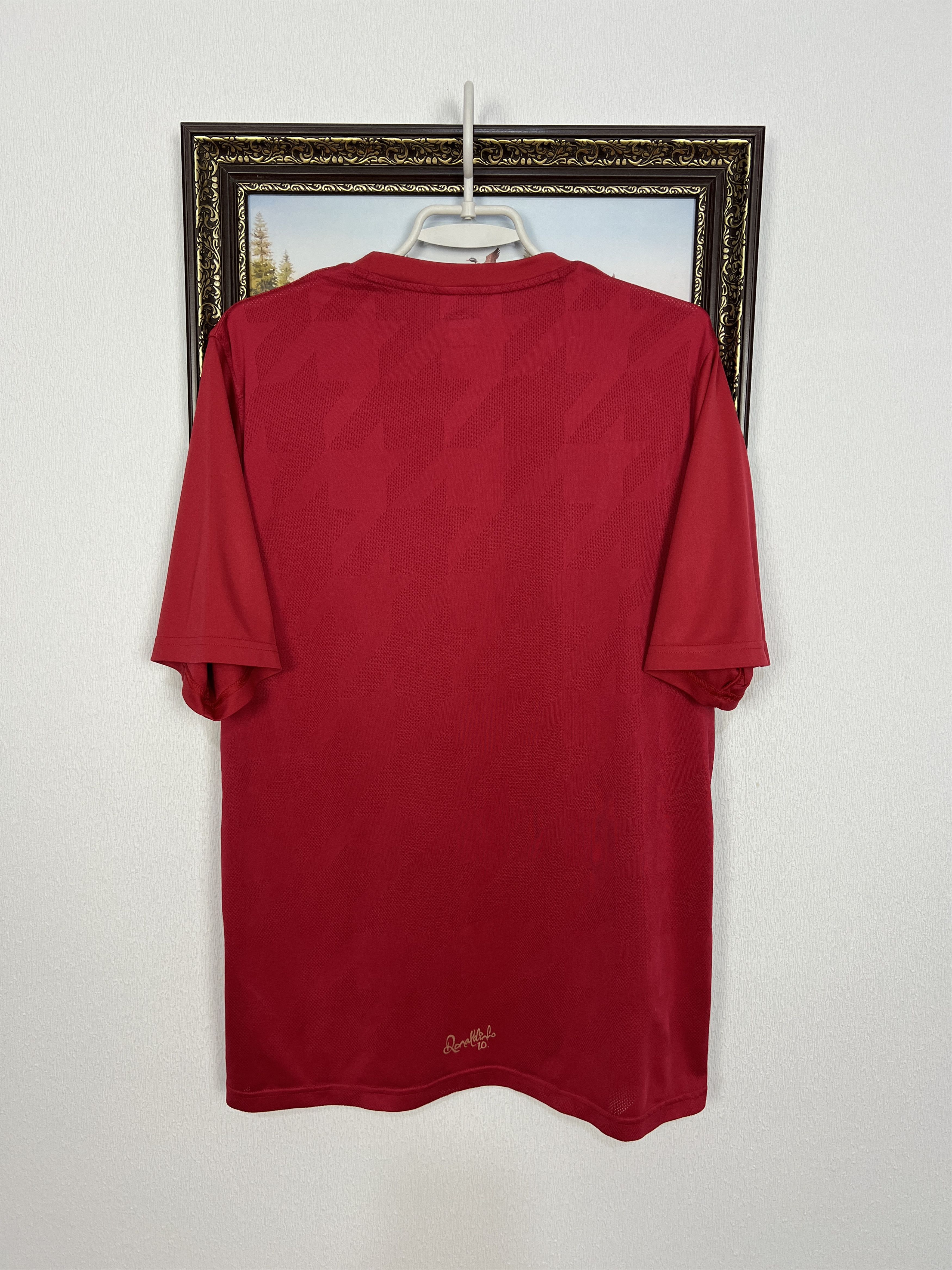 Nike Vintage R10 Ronaldinho Football Shirt Soccer Jersey Trikot Size US M / EU 48-50 / 2 - 8 Thumbnail