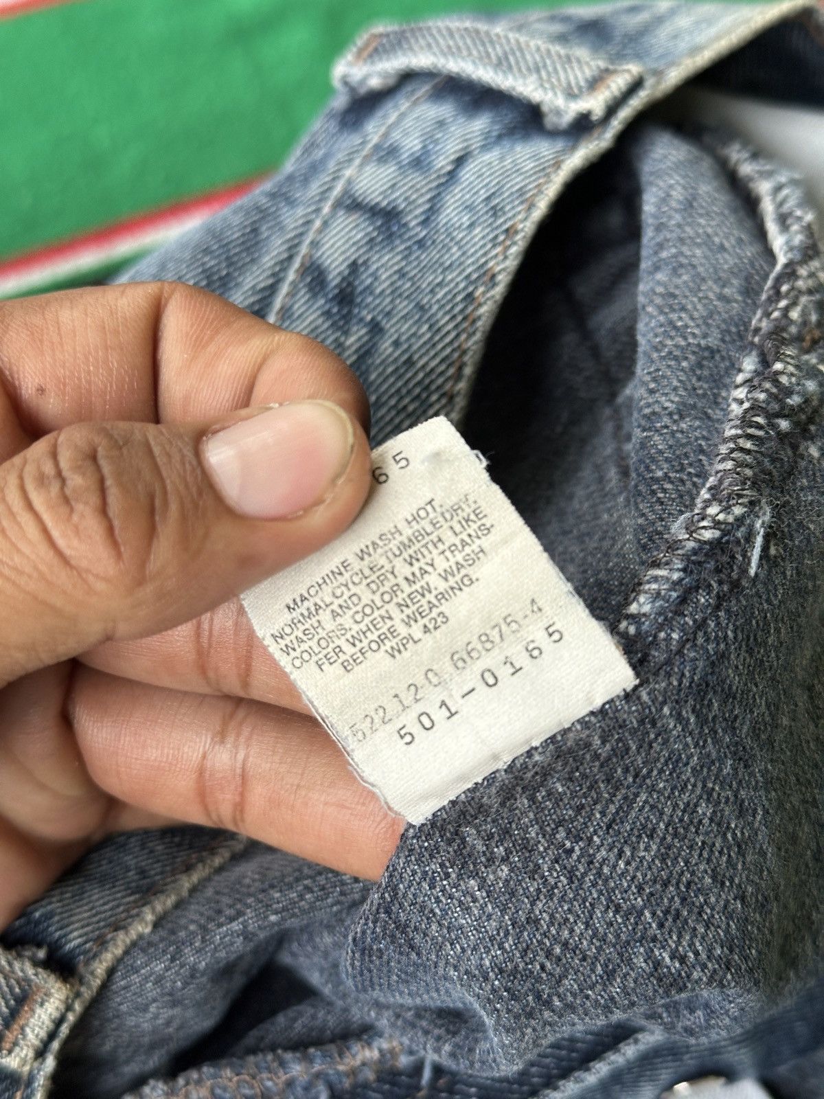 Levi's Vintage Levis Distress Galatic Wash 32x42 Size US 32 / EU 48 - 9 Thumbnail