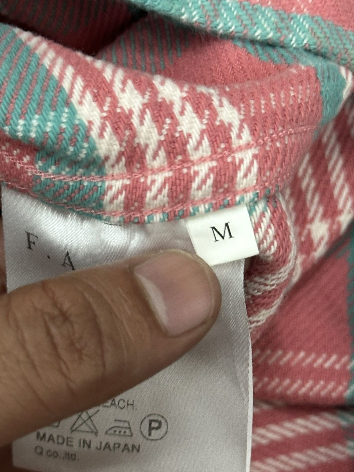 Fat Tokyo F.a.t Tokyo Japan Flannel L/S Shirt Size US M / EU 48-50 / 2 - 16 Thumbnail