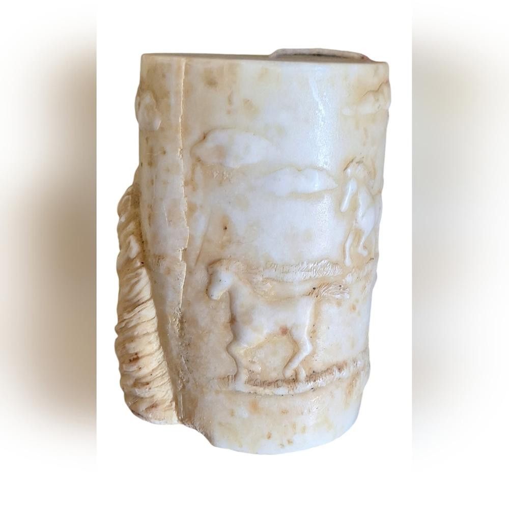 Designer Beautiful "Animal Spirits" Decorative 3D Horse Pillar Candle Size ONE SIZE - 8 Thumbnail