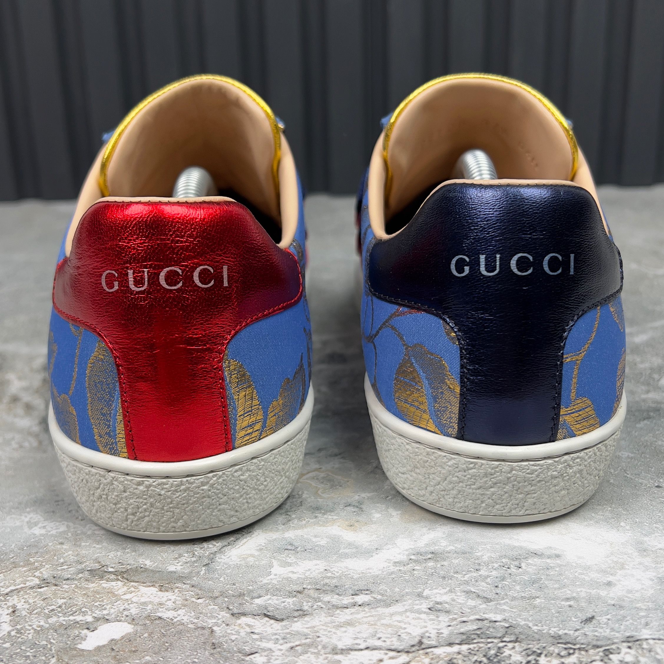 Gucci GUCCI Ace Sneakers Crystal Sylvie Lace Size US 7.5 / IT 37.5 - 7 Thumbnail