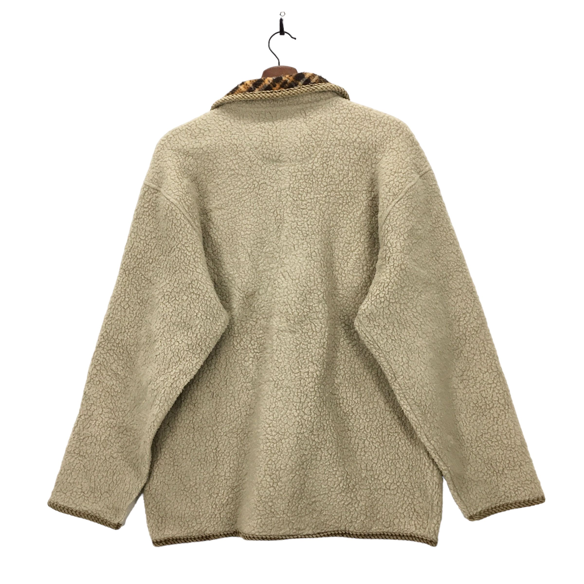 Japanese Brand × Other × Polartec = Studio 8e Huitième X Polartec Button Up Fleece Jacket Size L / US 10 / IT 46 - 9 Thumbnail