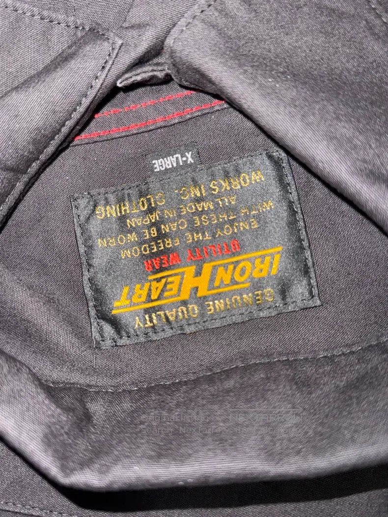 Iron Heart Iron Heart Side Pocket Truck Driver Jacket Size US XL / EU 56 / 4 - 4 Thumbnail