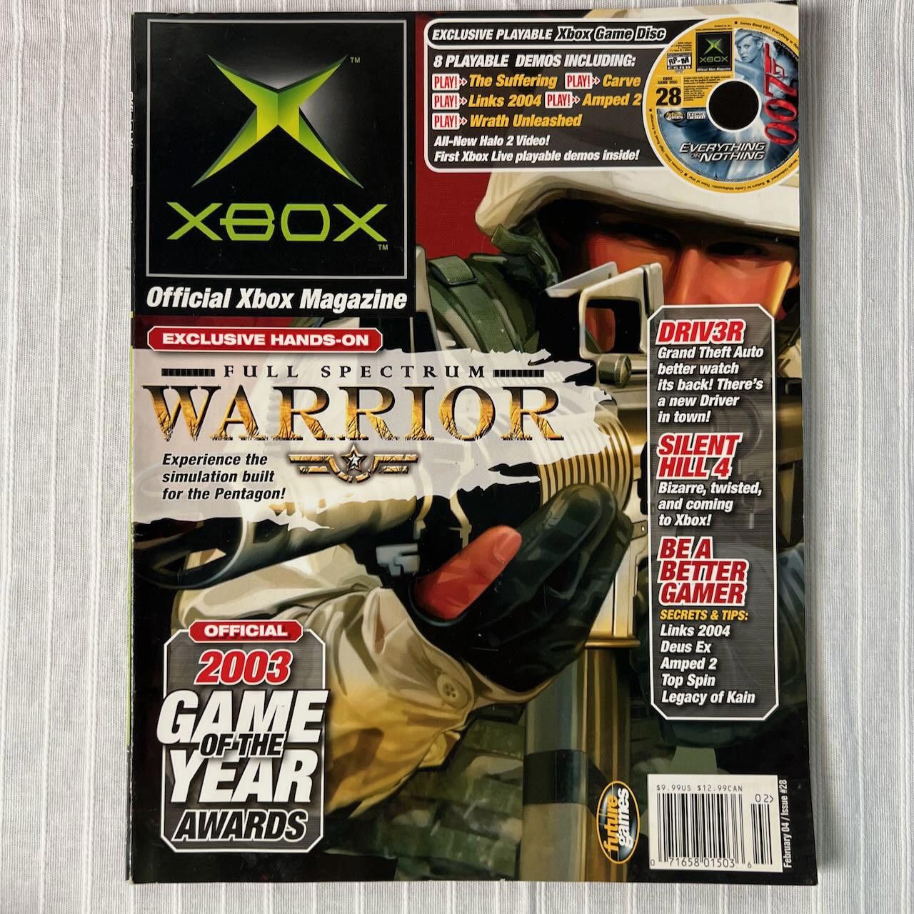 Other VTG XBOX Magazine #28 FEB 2004 GOTY RARE Size ONE SIZE - 2 Thumbnail