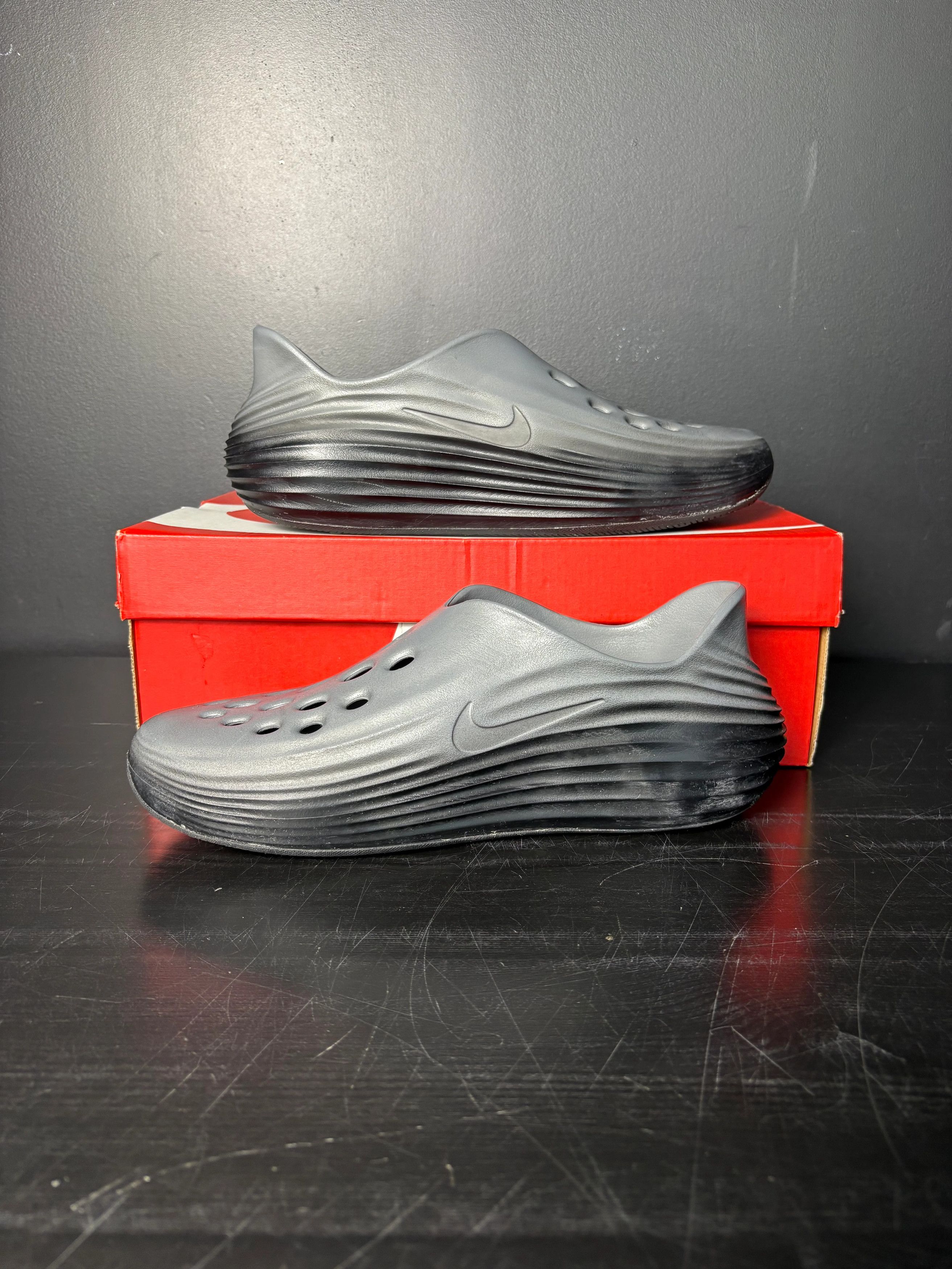 Nike Nike ReactX Rejuven8 "Black Cool Grey Volt" **PRE-OWNED** - Size 10 Size US 10 / EU 43 - 2 Thumbnail