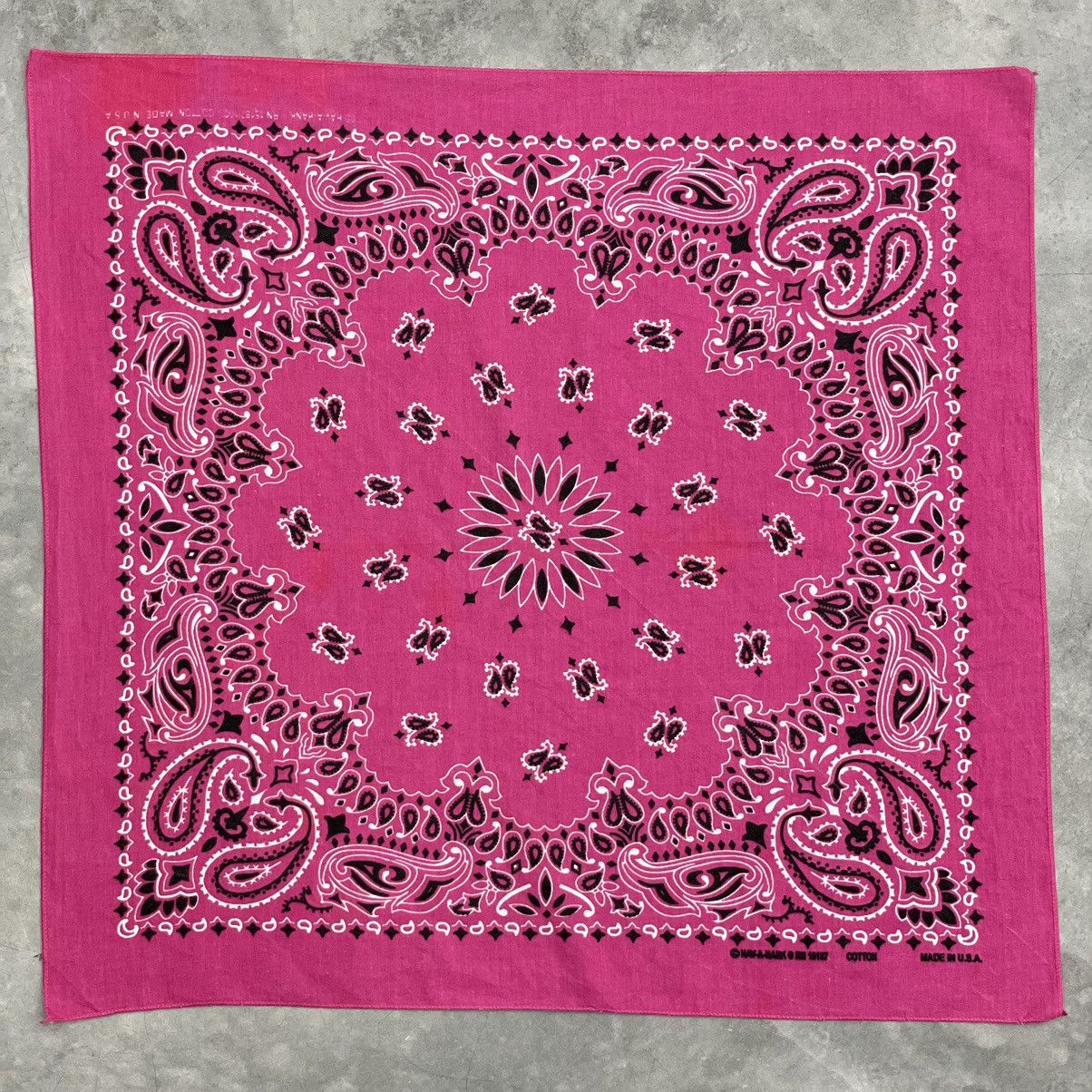 Vintage Made In USA Have A Hank Handkerchief Bandana Scarf Pink Size ONE SIZE - 1 Thumbnail