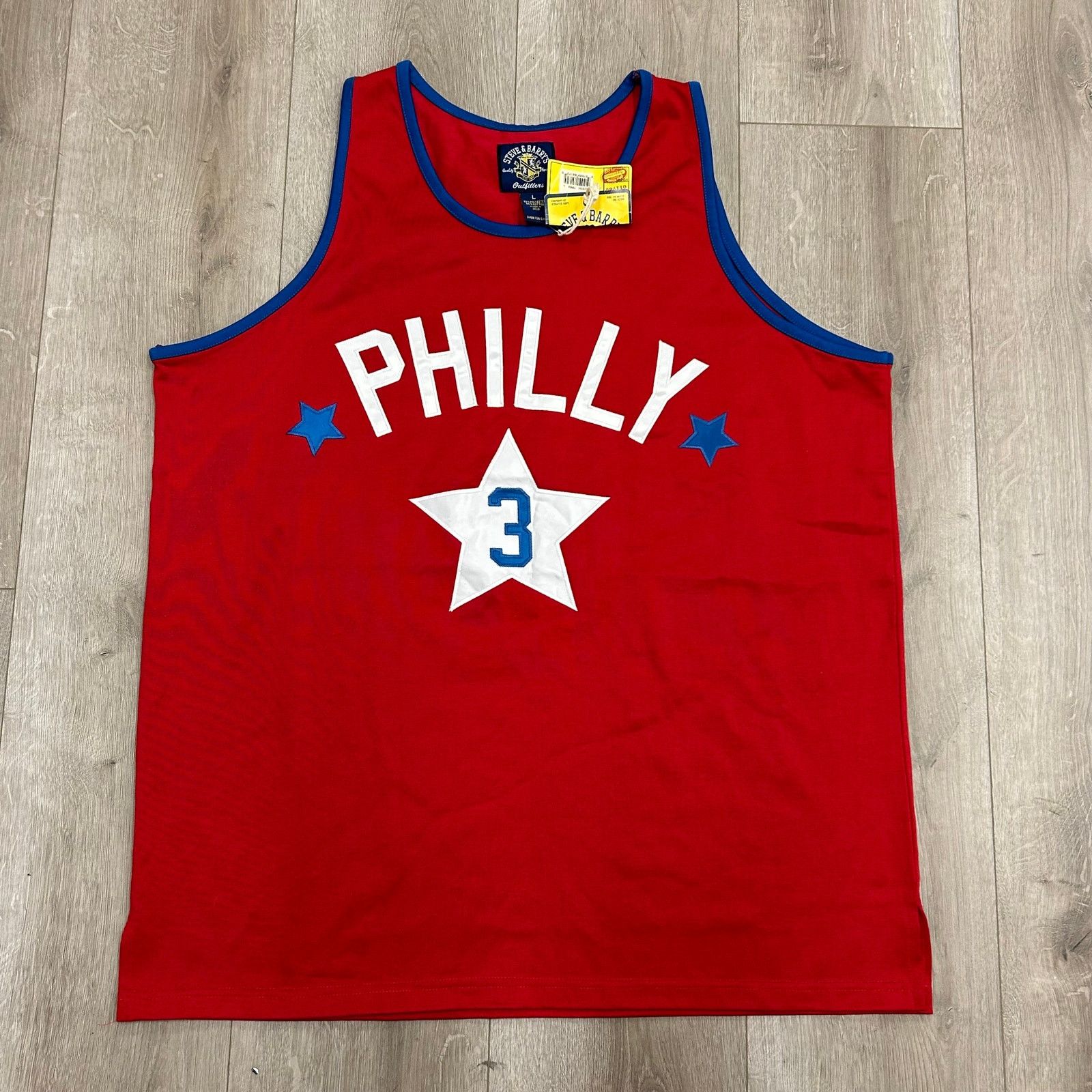 Steve And Barrys Steve & Barry's Allen Iverson Philly 3 Jersey Size L Size US L / EU 52-54 / 3 - 1 Thumbnail
