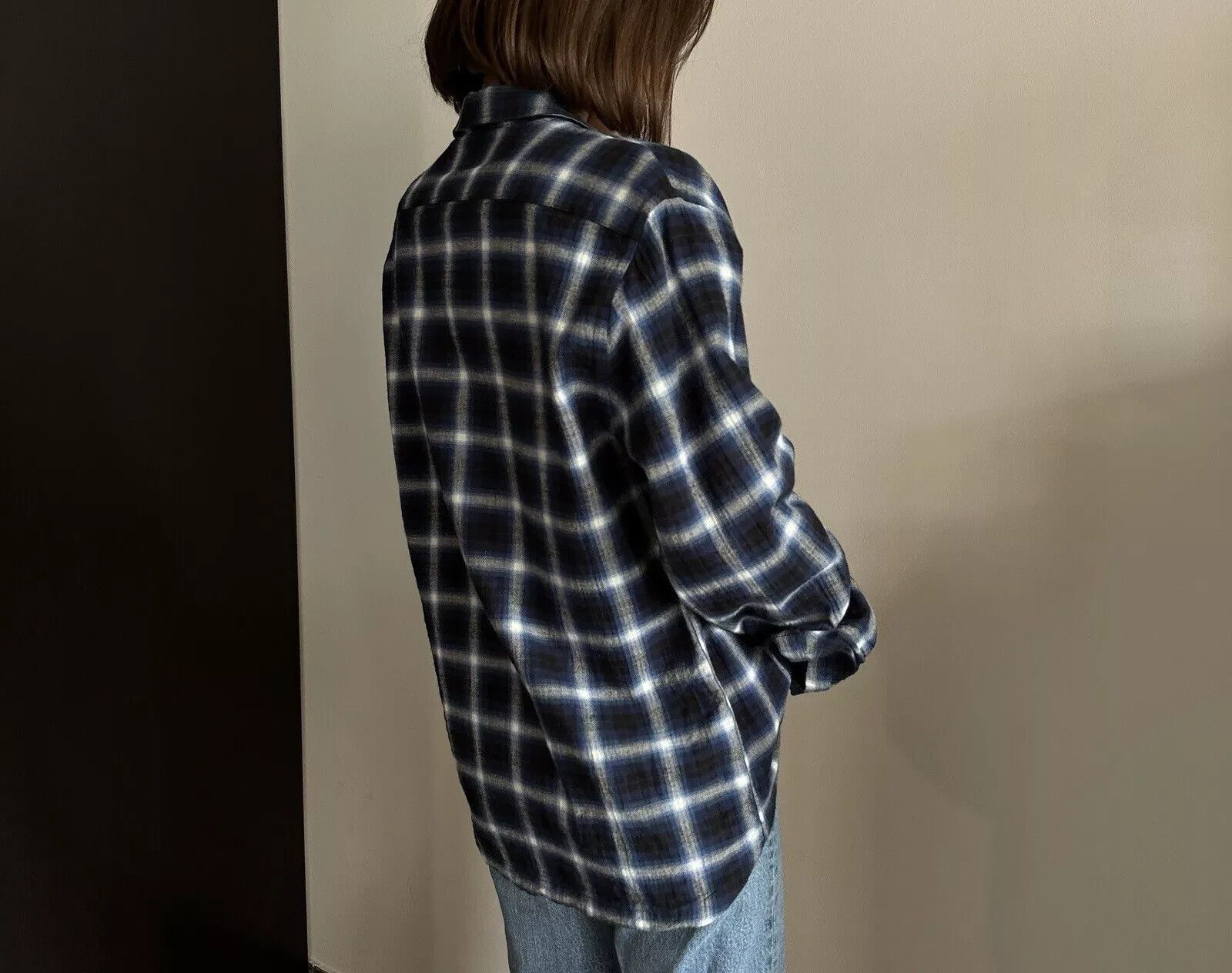 The Kooples The Kooples Check Zip Relaxed Shirt Blue mens Size S Size US S / EU 44-46 / 1 - 6 Thumbnail
