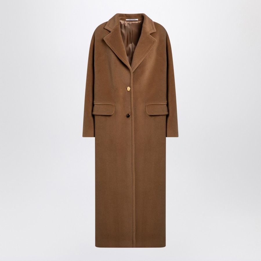 Tagliatore o1d2blof1024 Single-Breasted Coat In Brown Size M / US 6-8 / IT 42-44 - 1 Thumbnail