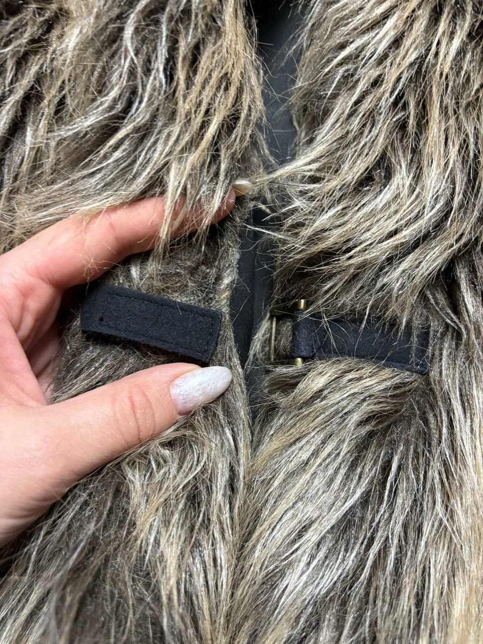 If Six Was Nine × Vintage Vintage Y2K Faux Fur Avantgarde Vets Owns Style Archival Size US S / EU 44-46 / 1 - 2 Thumbnail