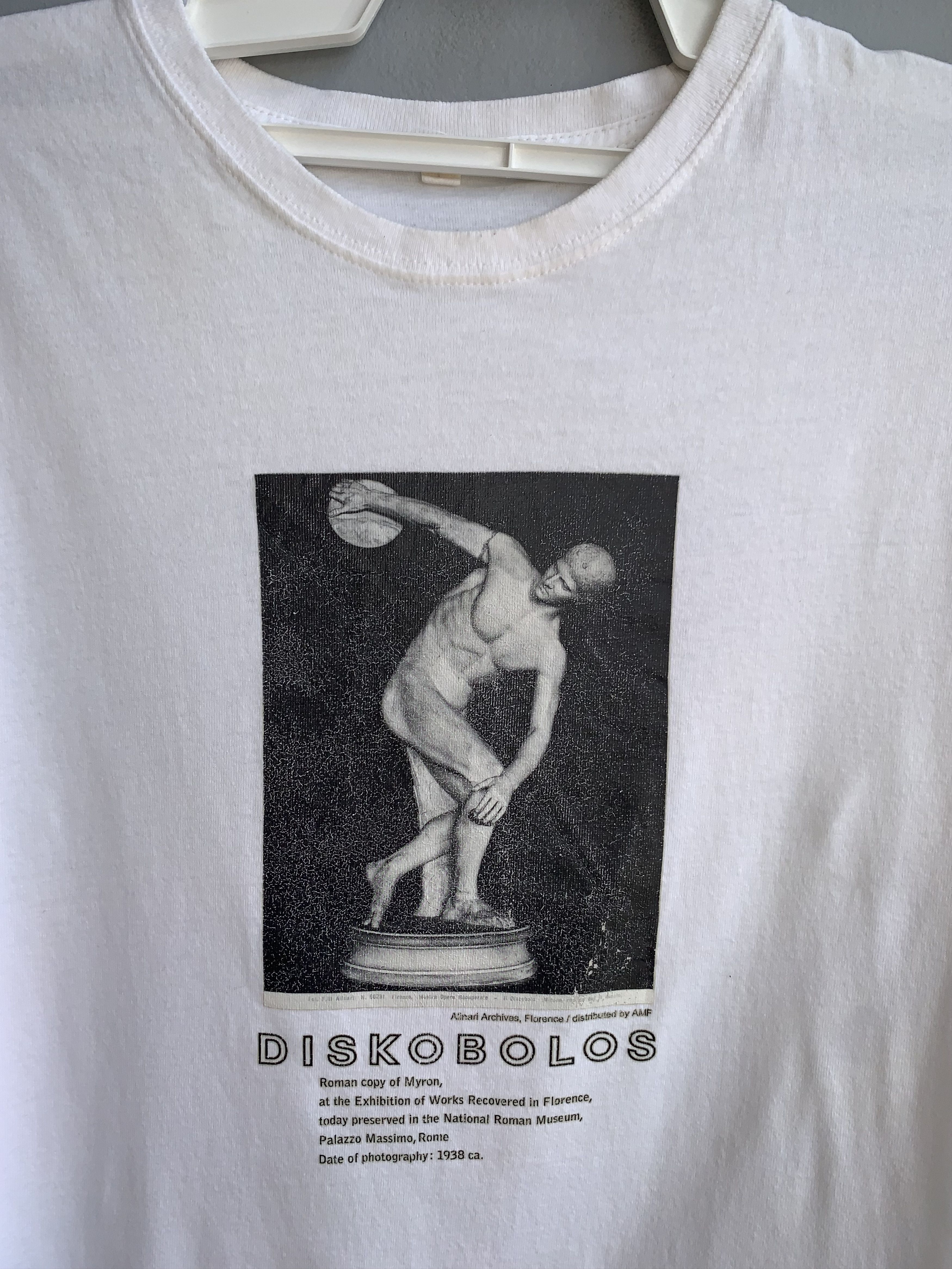 Vintage Discobolus Statue Graphic Vintage Shirt Size US L / EU 52-54 / 3 - 2 Thumbnail