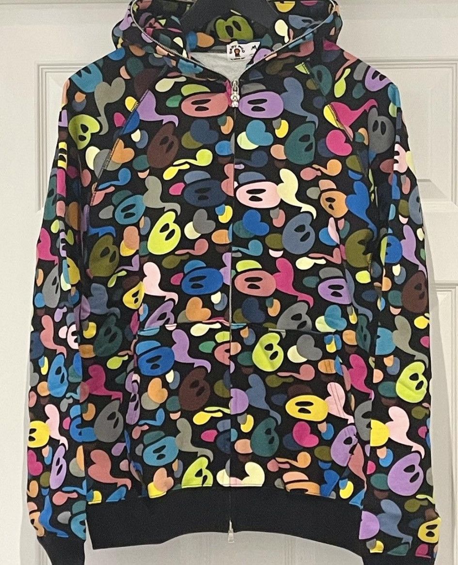 Bape VERY RARE OG 2004 A BATHING APE/BABY MILO MULTI CAMO FULLZIP Size US M / EU 48-50 / 2 - 1 Thumbnail