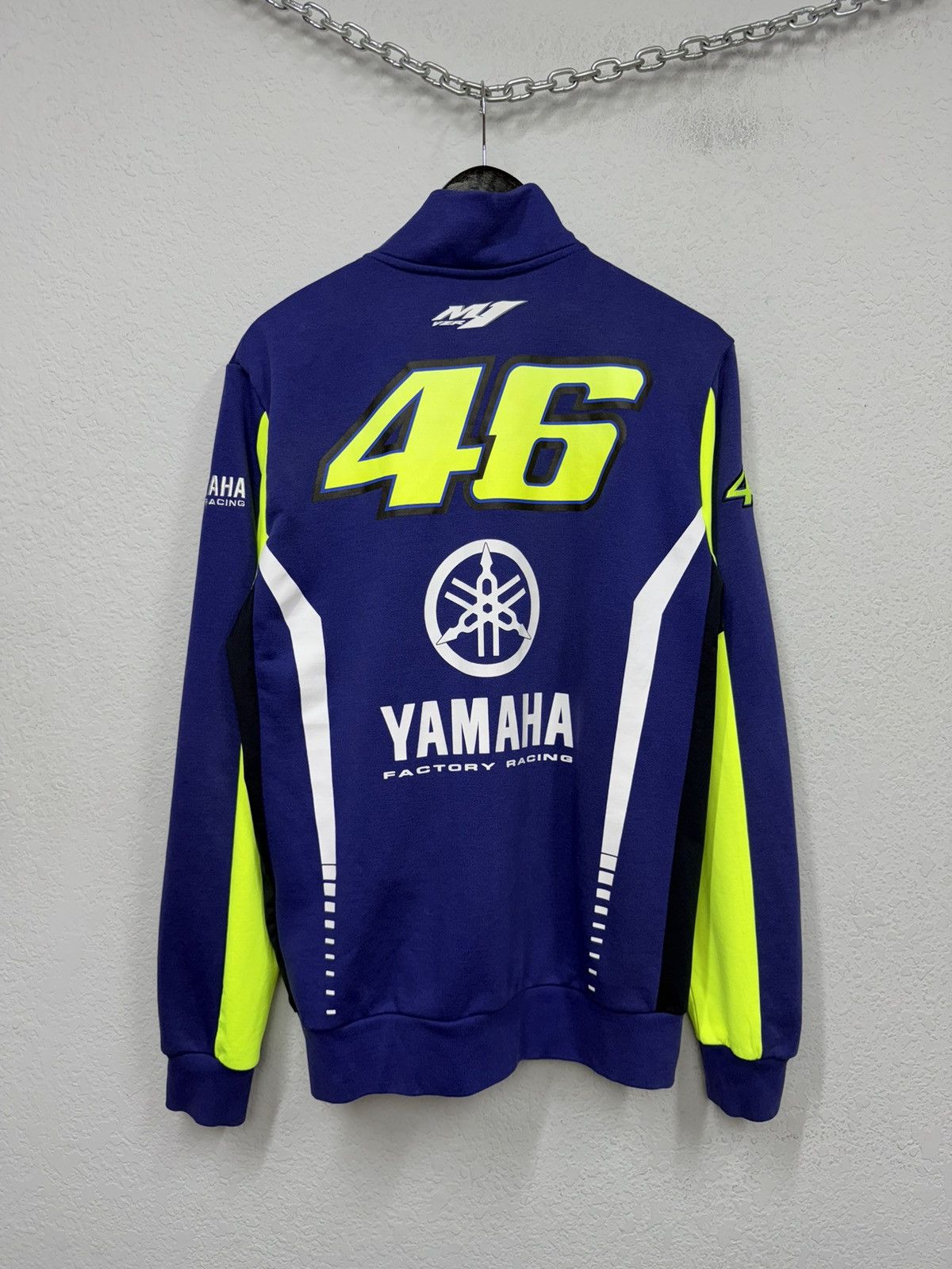 Yamaha Vintage Yamaha Factory Racing Valentino Rossi 46 Sweatshirt Size US M / EU 48-50 / 2 - 4 Thumbnail