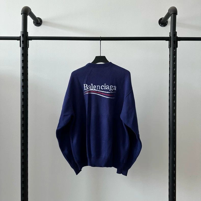 Balenciaga Balenciaga FW21 Political Campaign printed logo sweater-250 Size US S / EU 44-46 / 1 - 2 Thumbnail