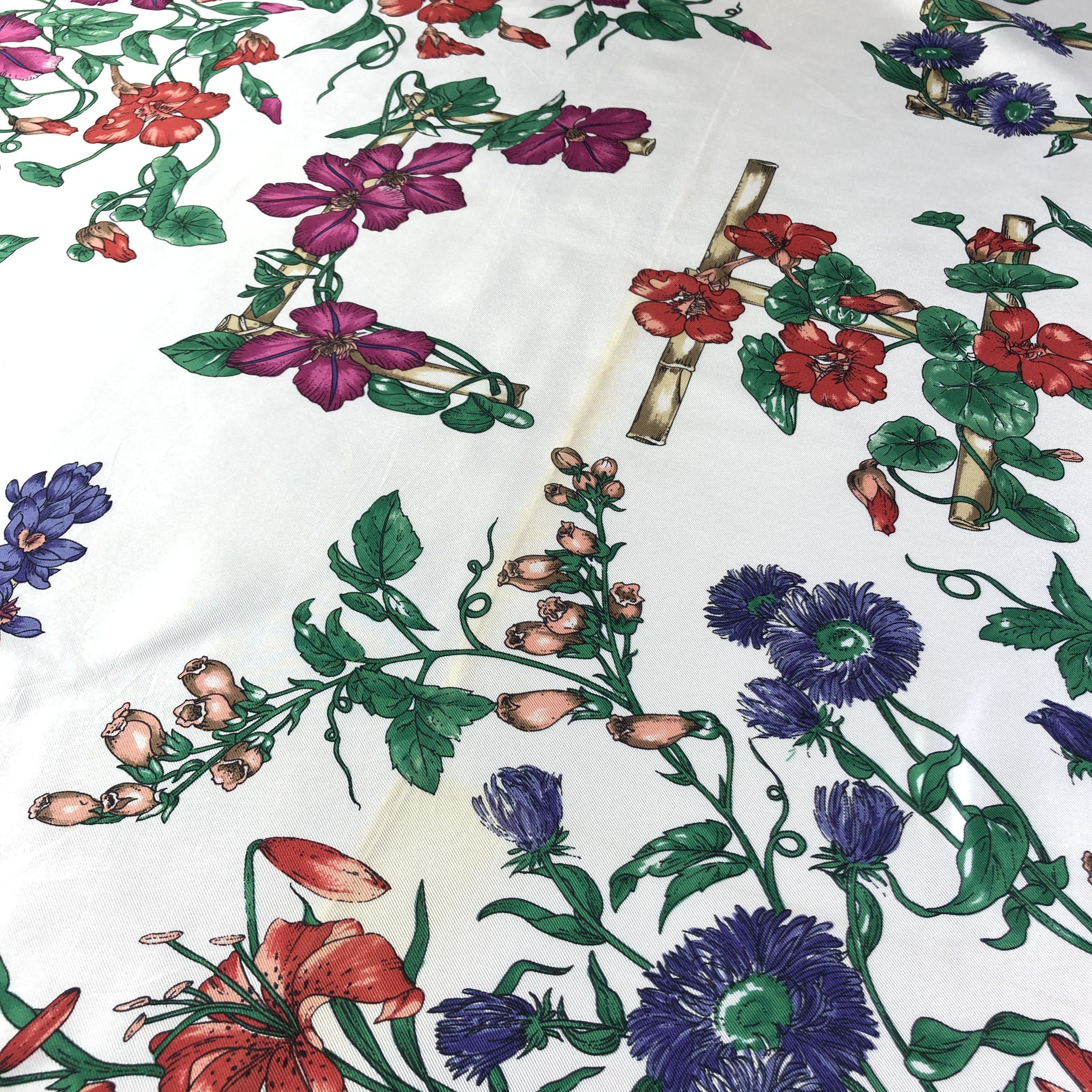 Vintage Vintage Richel Paris Silk Scarf Size ONE SIZE - 5 Thumbnail