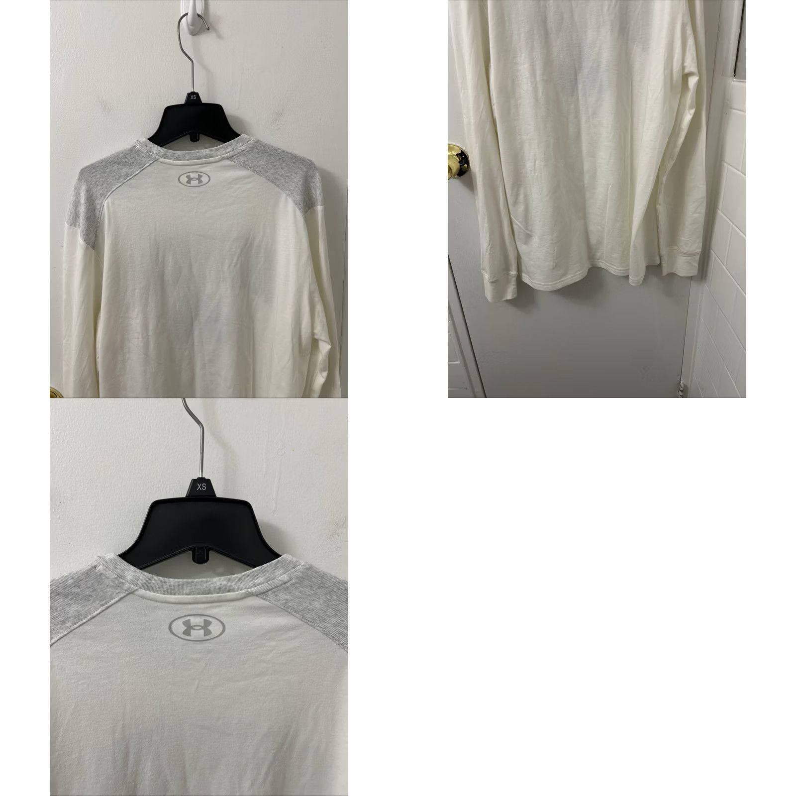 Under Armour Under Armour Shirt Mens M Beige Notre Dame Loose Fit L/S NWT 50 MSRP HeatGear ND Shamrock Logo Team USA Mens Size US M / EU 48-50 / 2 - 8 Thumbnail