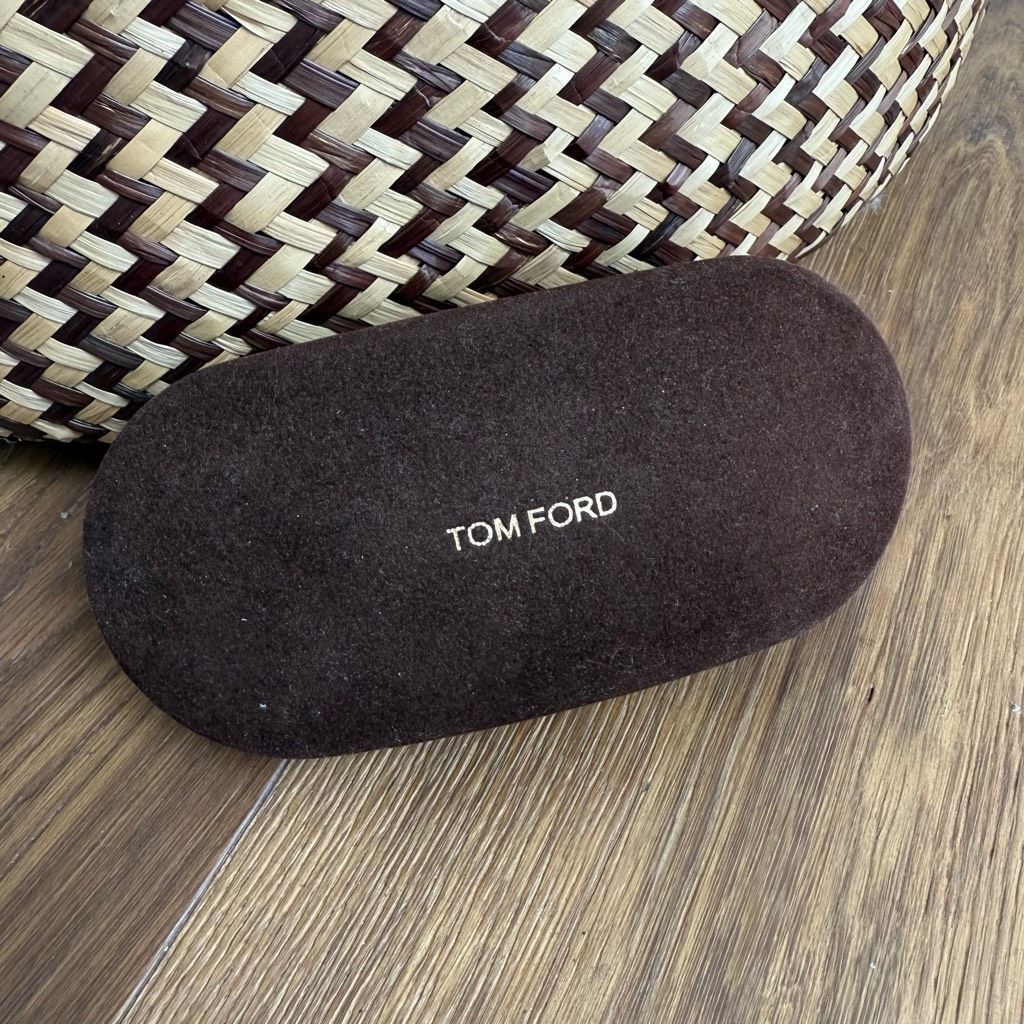 Tom Ford Tom Ford Sunglasses Sunnies Case Brown Suede Hard Shell CASE Size ONE SIZE - 1 Thumbnail